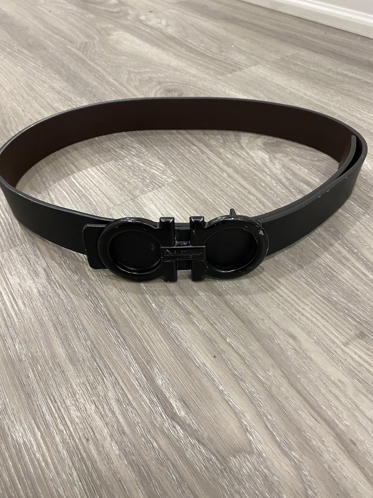 Salvatore Ferragamo Ferragamo Belt Black (replacement strap) Size ONE SIZE - 2 Thumbnail