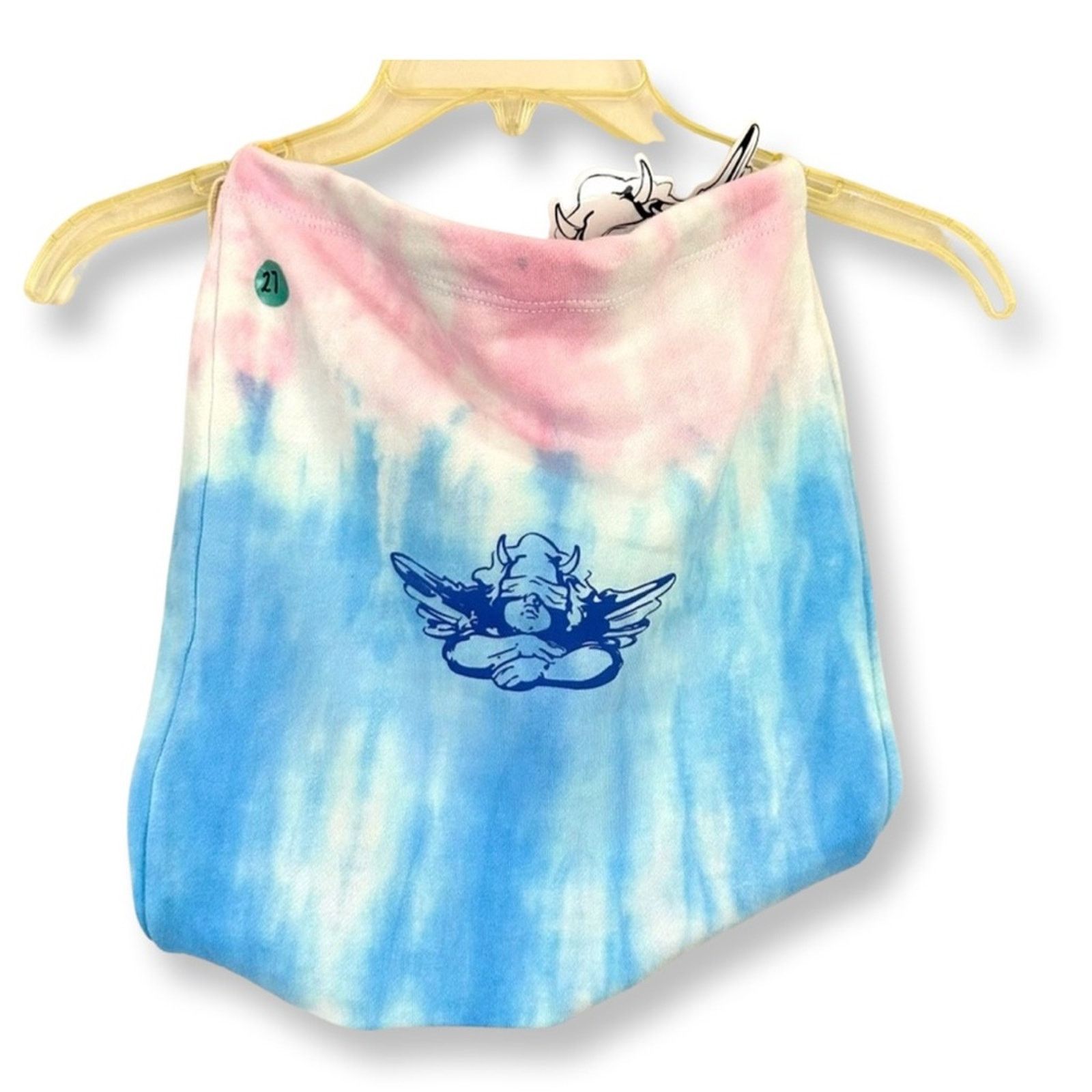 Boys Lie NWT Boys Lie Blue & Pink Cotton Satchel Size ONE SIZE - 2 Thumbnail