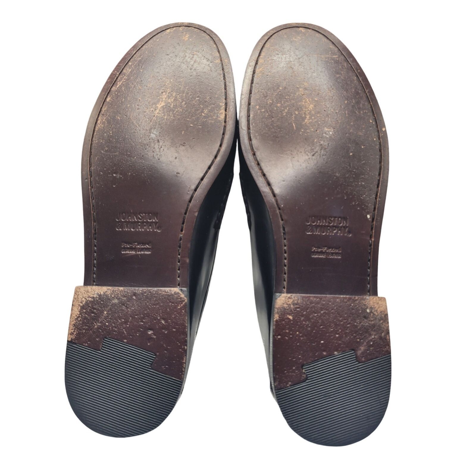 Johnston & Murphy Johnson & Murphy Mens Loafers Blk Leather Sheep Skin Sz 13M Size US 13 / EU 46 - 8 Thumbnail