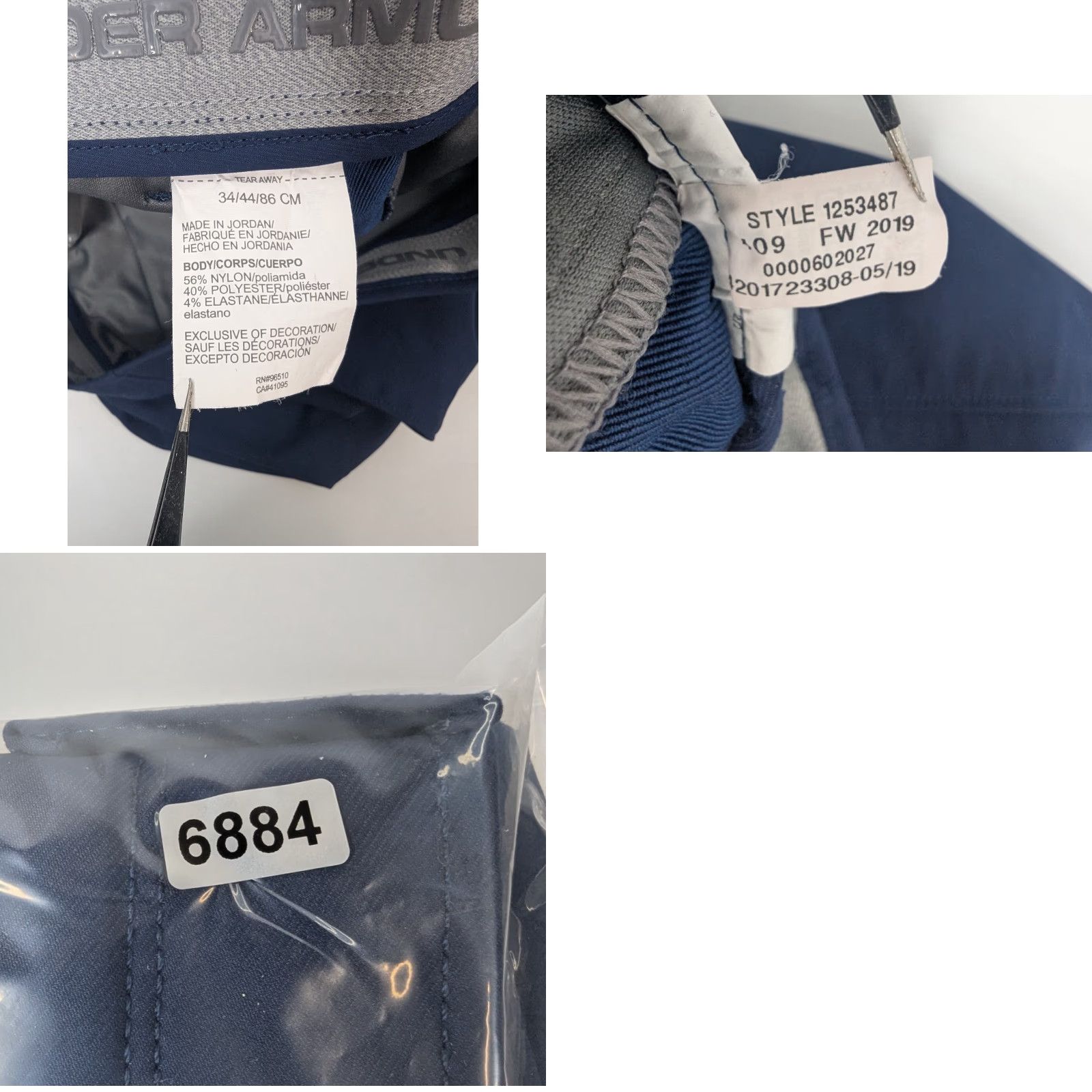 Under Armour VINTAGE none Size US 34 / EU 50 - 8 Thumbnail