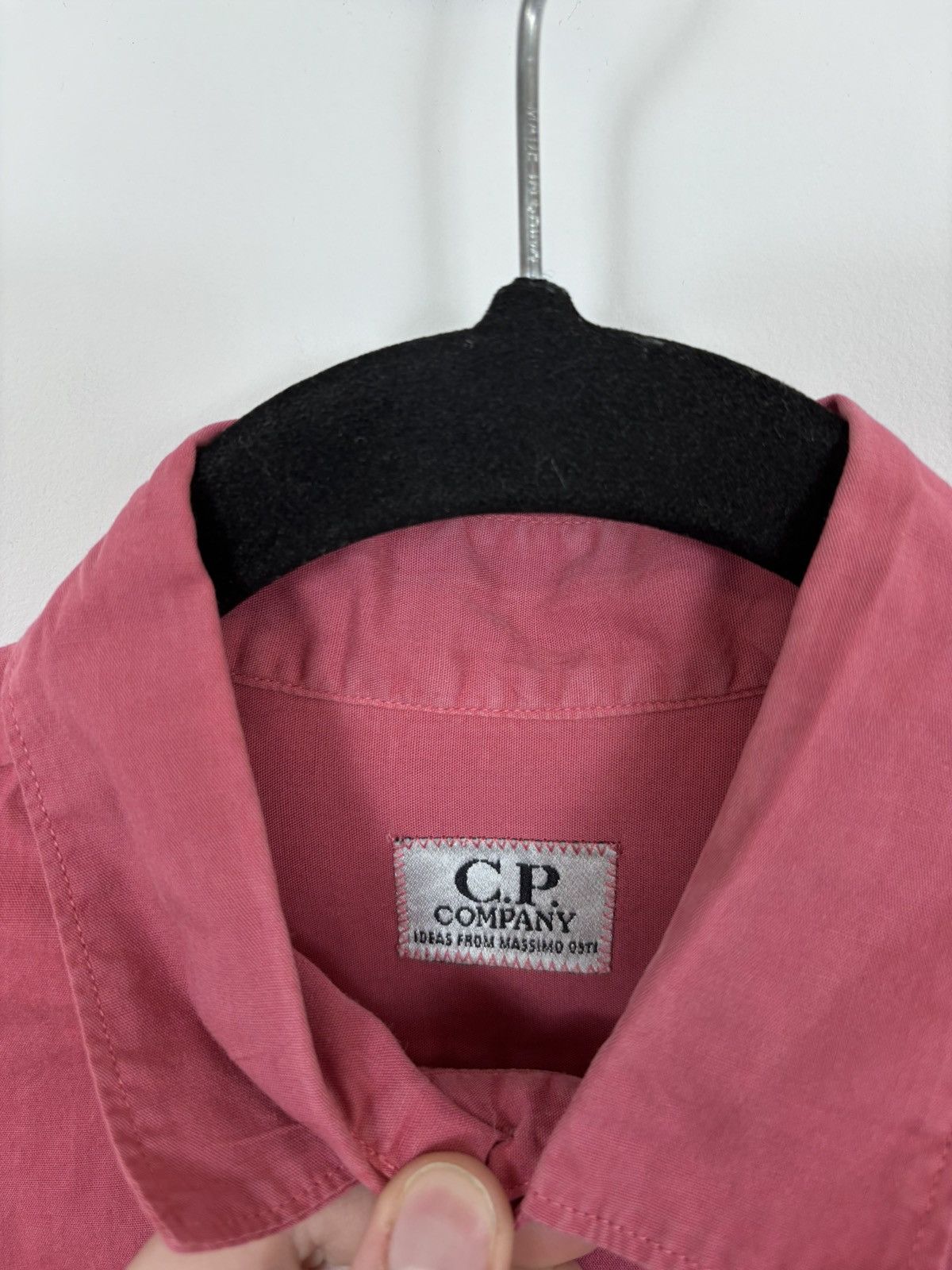 C.P. Company Vintage C.P. Company Pocket Logo Rare Short Sleeve Shirt Size US S / EU 44-46 / 1 - 12 Thumbnail
