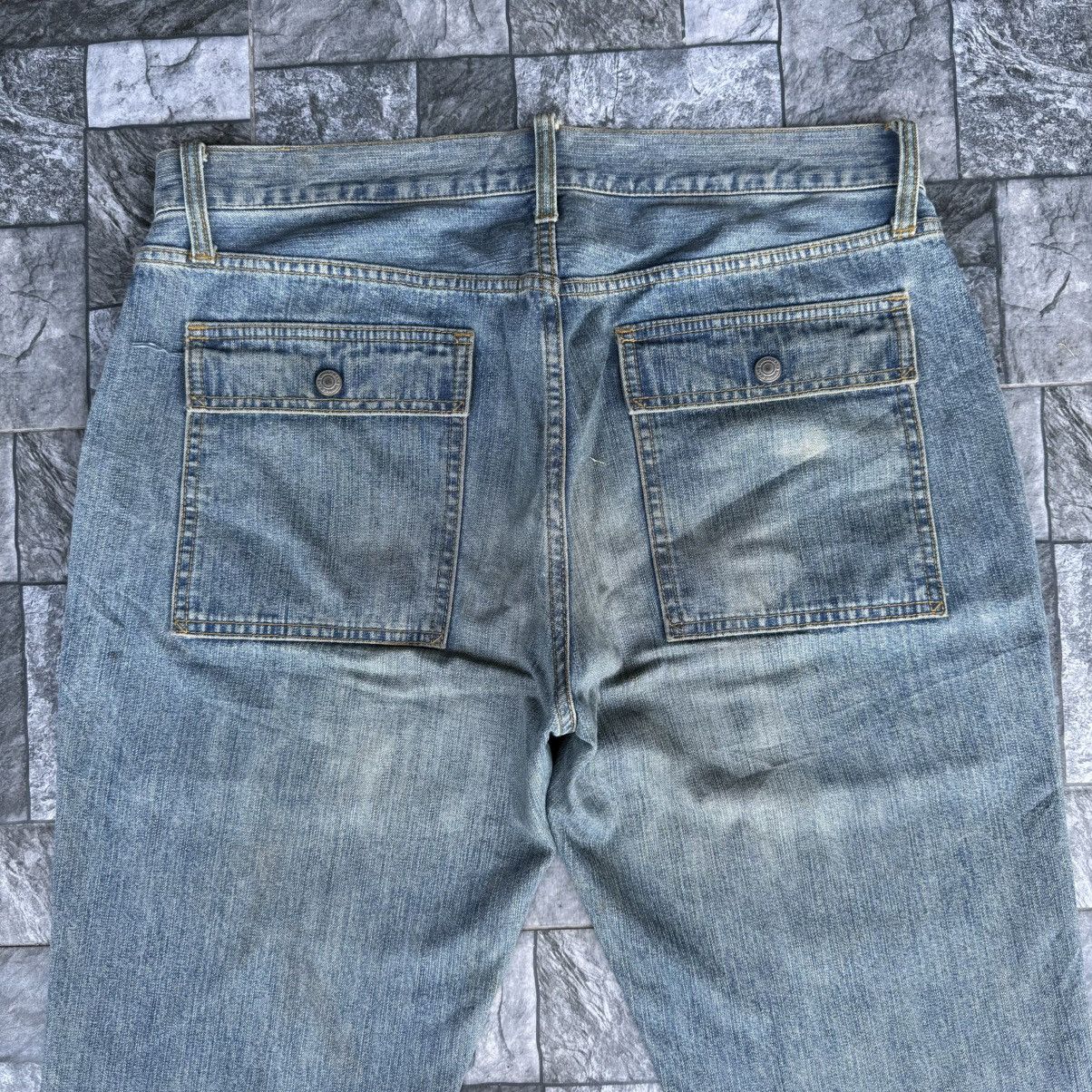 Japanese Brand Vintage Japanese Brand Bush Pants Faded Denim Jean Pants W36 Size US 36 / EU 52 - 10 Thumbnail
