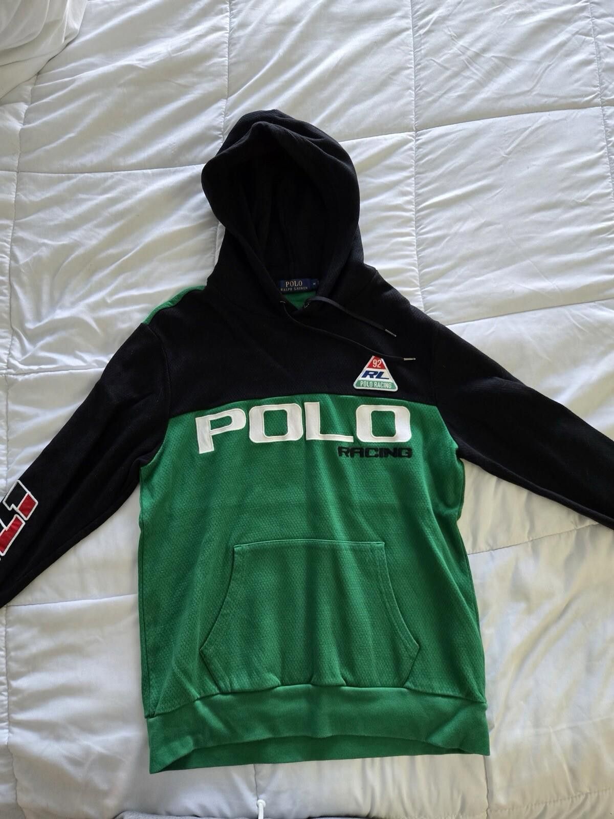 Polo Ralph Lauren Polo Ralph Lauren RACING Waffle HOODIE STADIUM 92 RL Size US M / EU 48-50 / 2 - 1 Thumbnail
