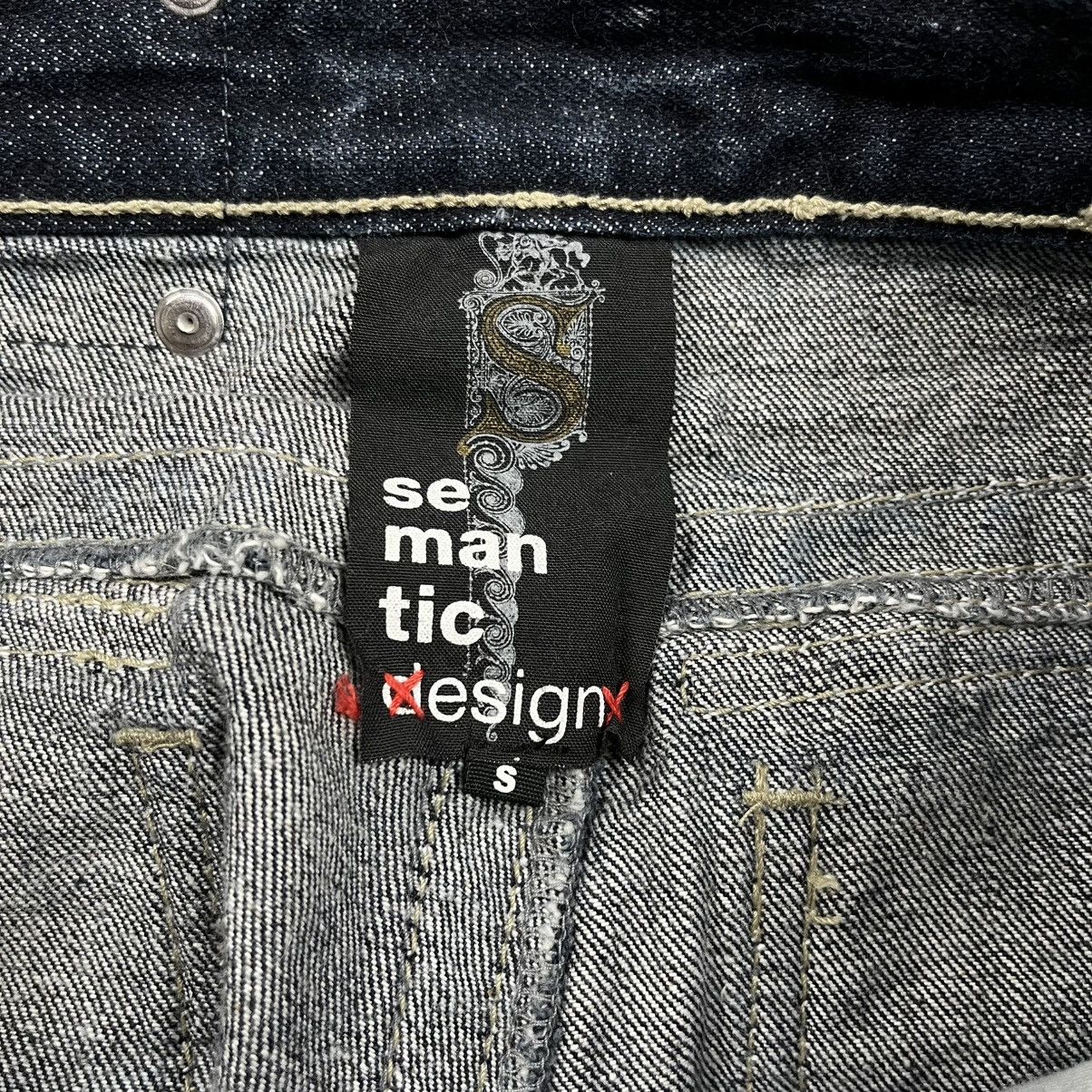 semanticdesign 2000s Semantic design removable button snap armour jeans Size US 29 - 8 Thumbnail