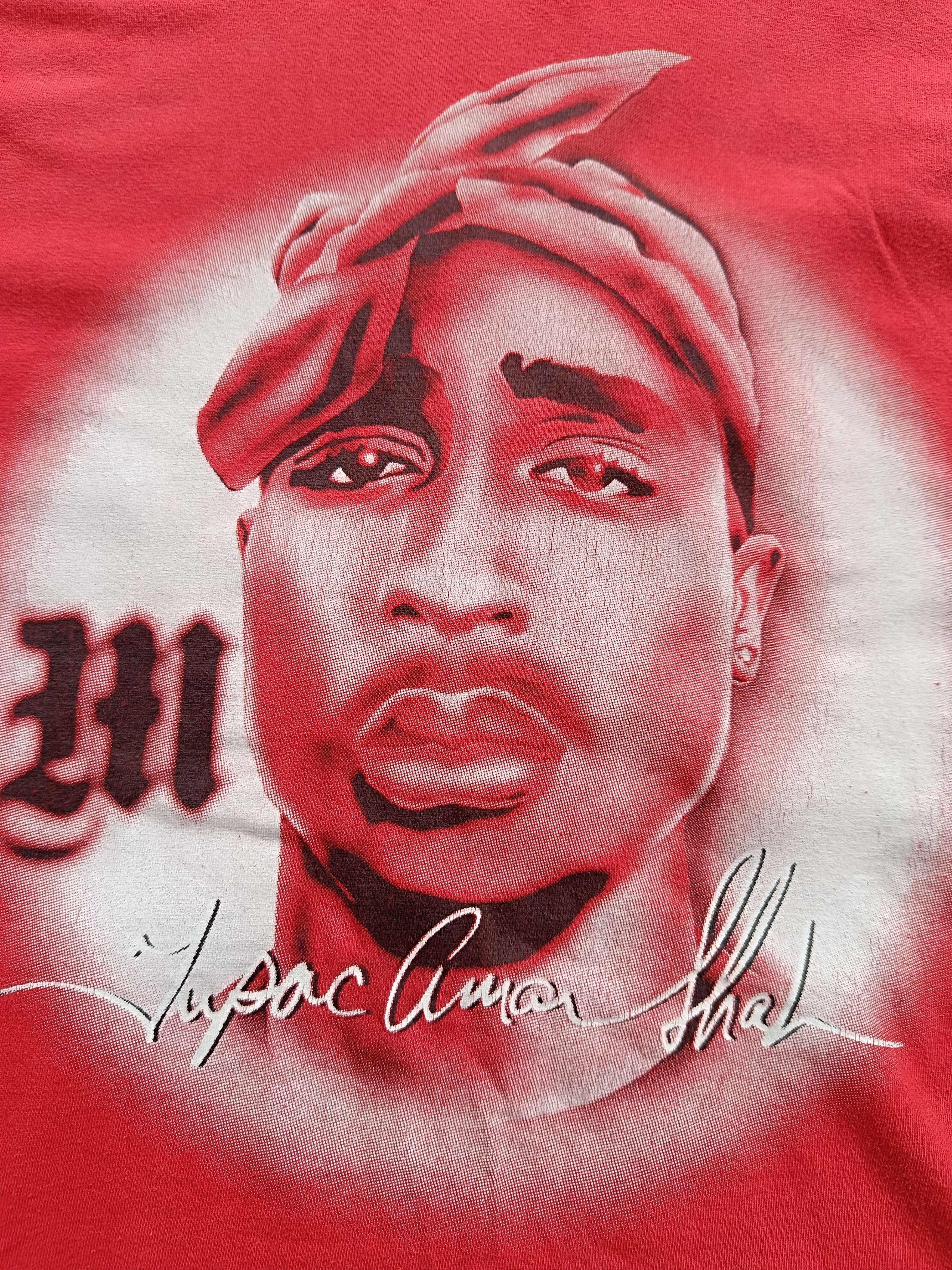 Makaveli × Rap Tees × Vintage Vintage Tupac Shakur Makaveli Branded Shirt Size US L / EU 52-54 / 3 - 7 Thumbnail