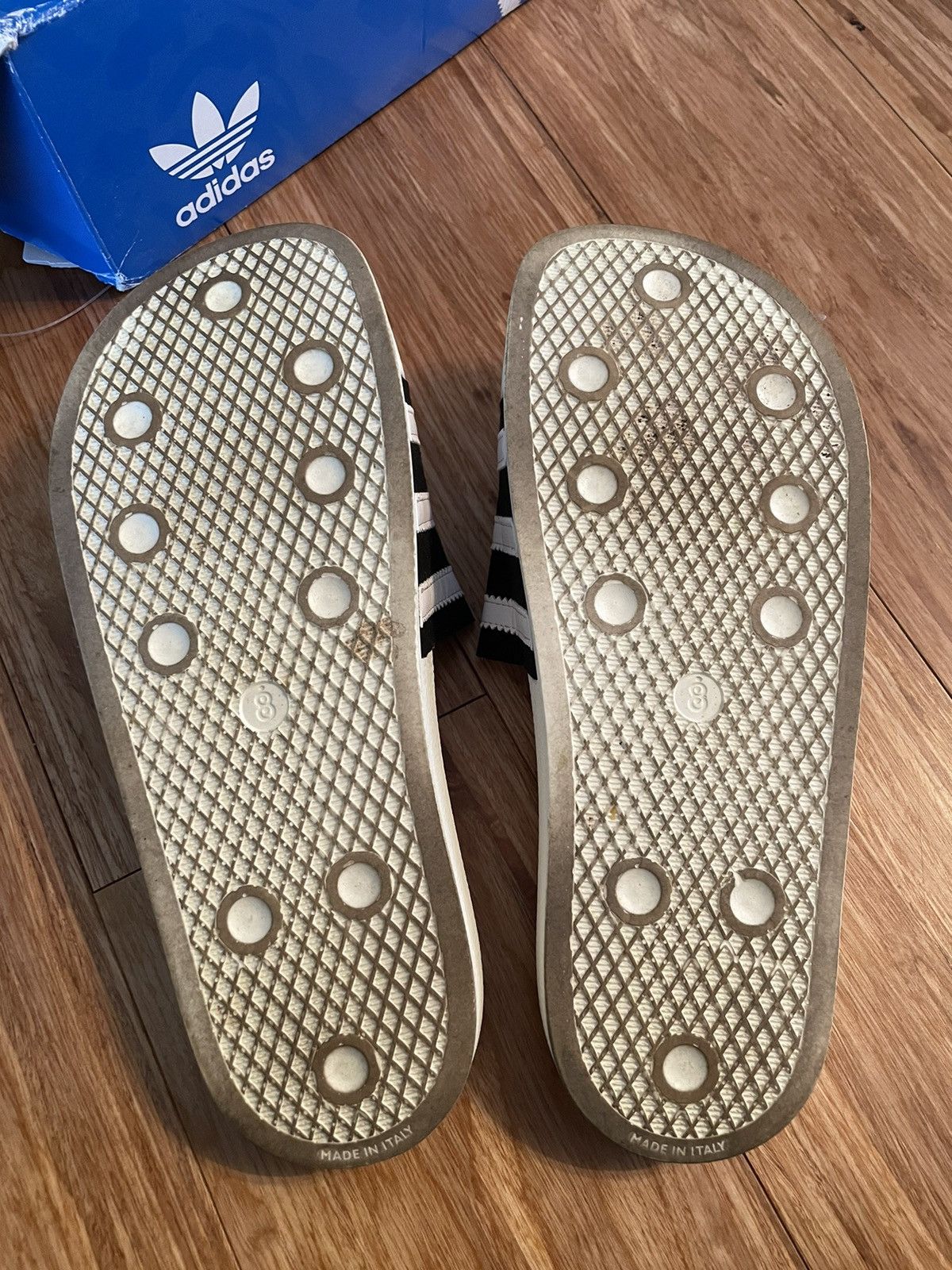 Adidas Adidas adilette BD7592 OG Jerry Lorenzo Size US 8 / EU 41 - 4 Thumbnail