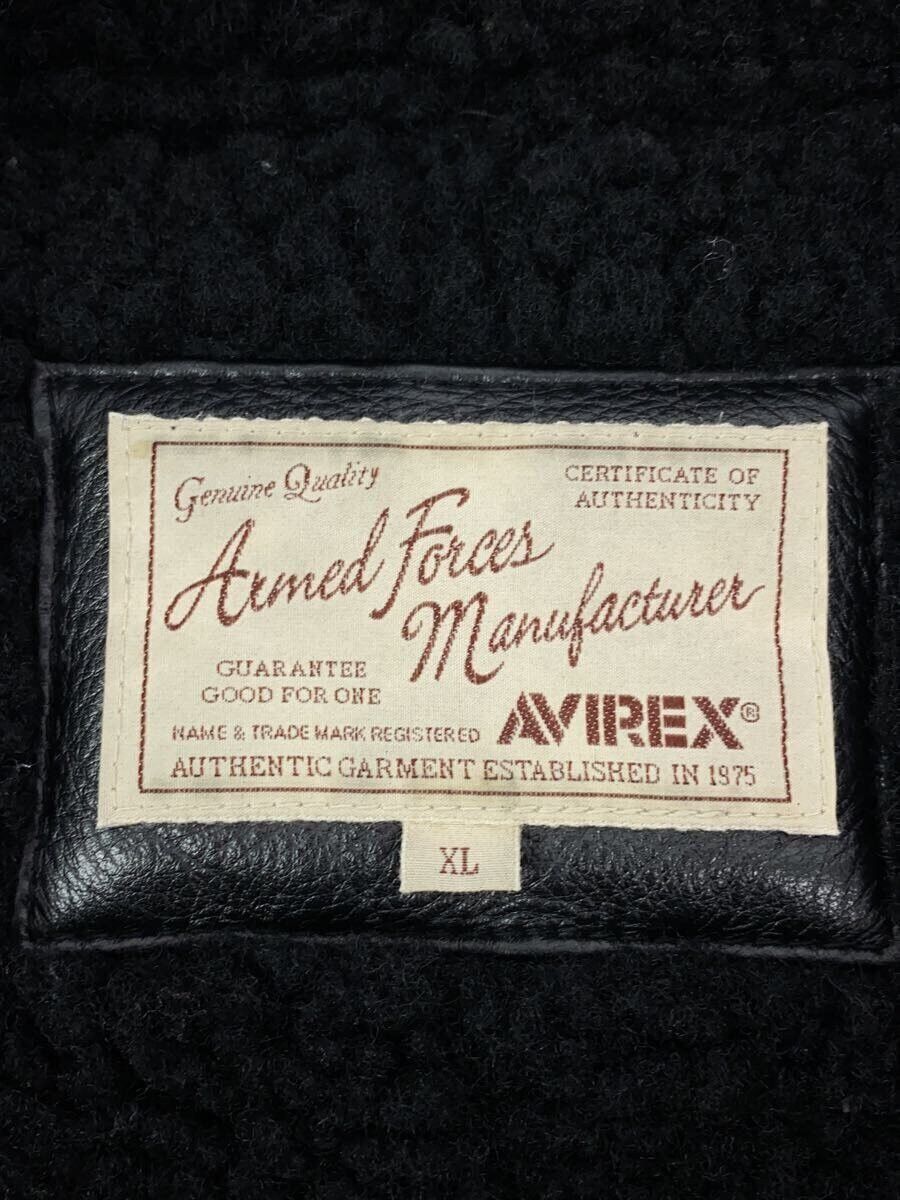 Avirex Avirex Avirex Avirex Sheepskin Flight Jacket Black Size US XL / EU 56 / 4 - 3 Thumbnail