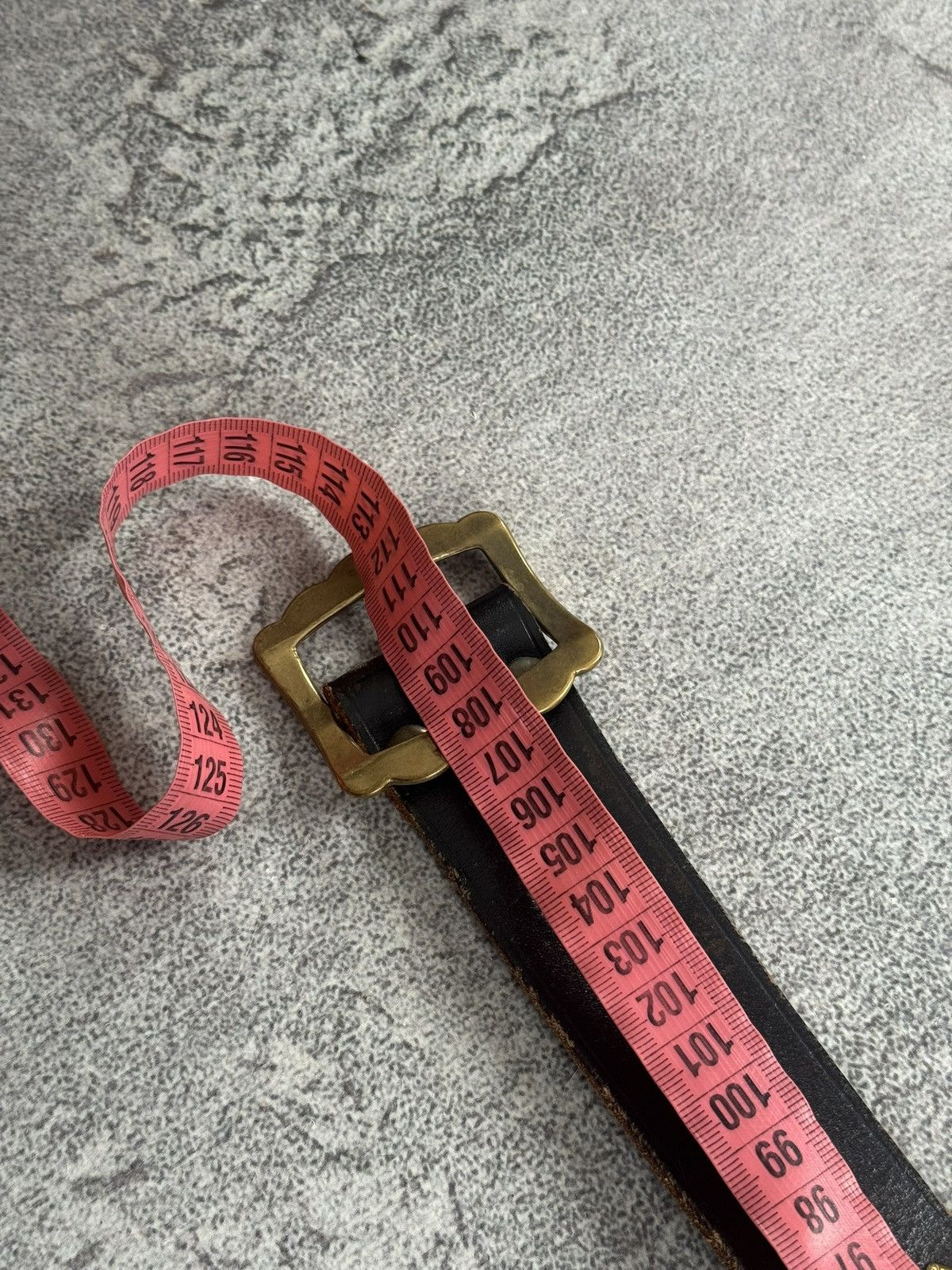 Etro 90s Retro vintage leather belt iconic cows 🐄 metal details Size ONE SIZE - 11 Thumbnail