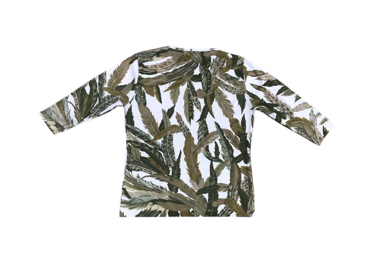 Balenciaga 🔥Vtg BALENCIAGA Floral Stretchable 3/4 Designer Brand Shirt Size M / US 6-8 / IT 42-44 - 4 Thumbnail