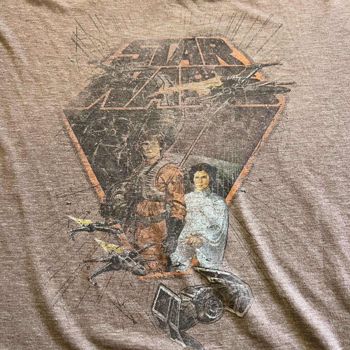 Star Wars Star Wars Luke & Leia Retro design Sci-Fi shirt Size US XL / EU 56 / 4 - 2 Thumbnail