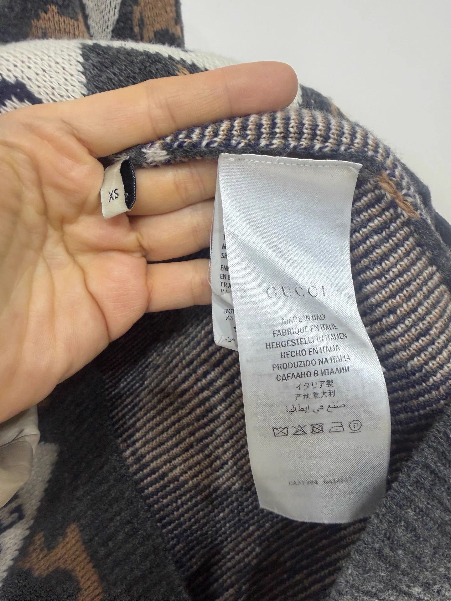 Gucci Gucci Puppy Cardigan 99 New XS Oversized 104/67cm Size US XS / EU 42 / 0 - 4 Thumbnail