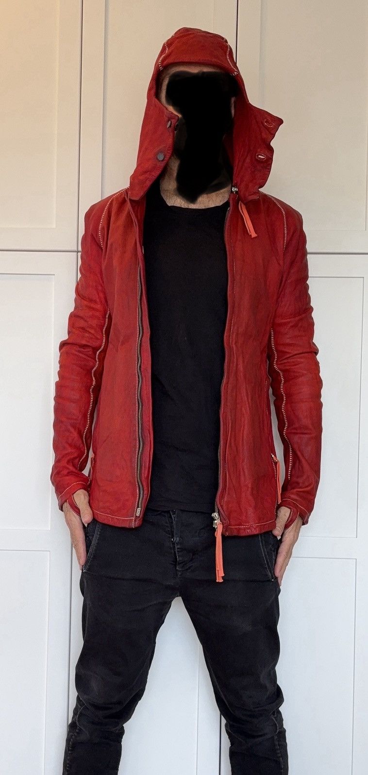 Boris Bidjan Saberi GRAIL J2 F281 Red w/ Hood Size US S / EU 44-46 / 1 - 1 Thumbnail