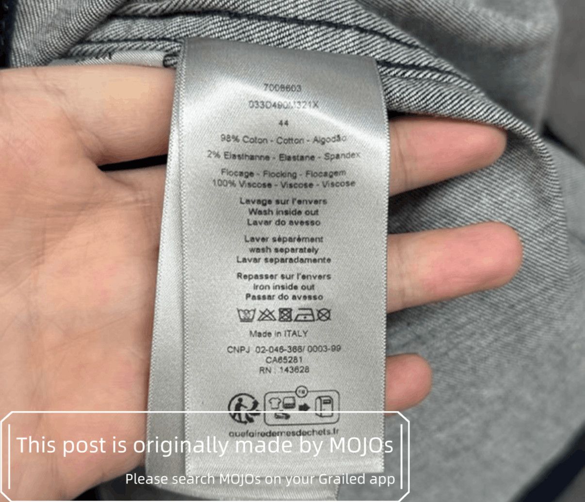 Dior Sz 44 Dior Monogram Velvet Jacket mojos798 Size US S / EU 44-46 / 1 - 4 Thumbnail