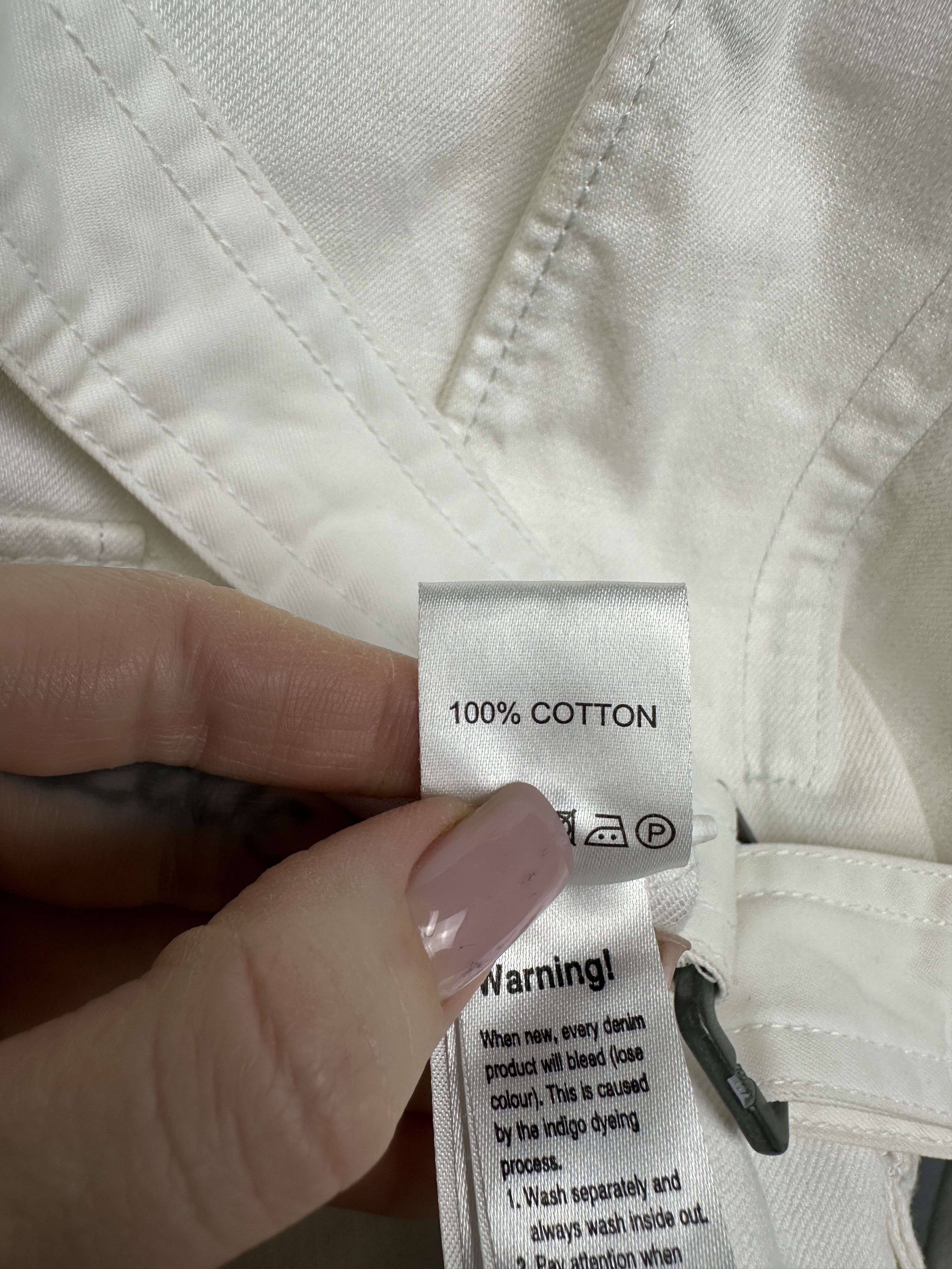 G-Star G Star Raw Womens Project White Denim Coat Jacket Size S / US 4 / IT 40 - 8 Thumbnail