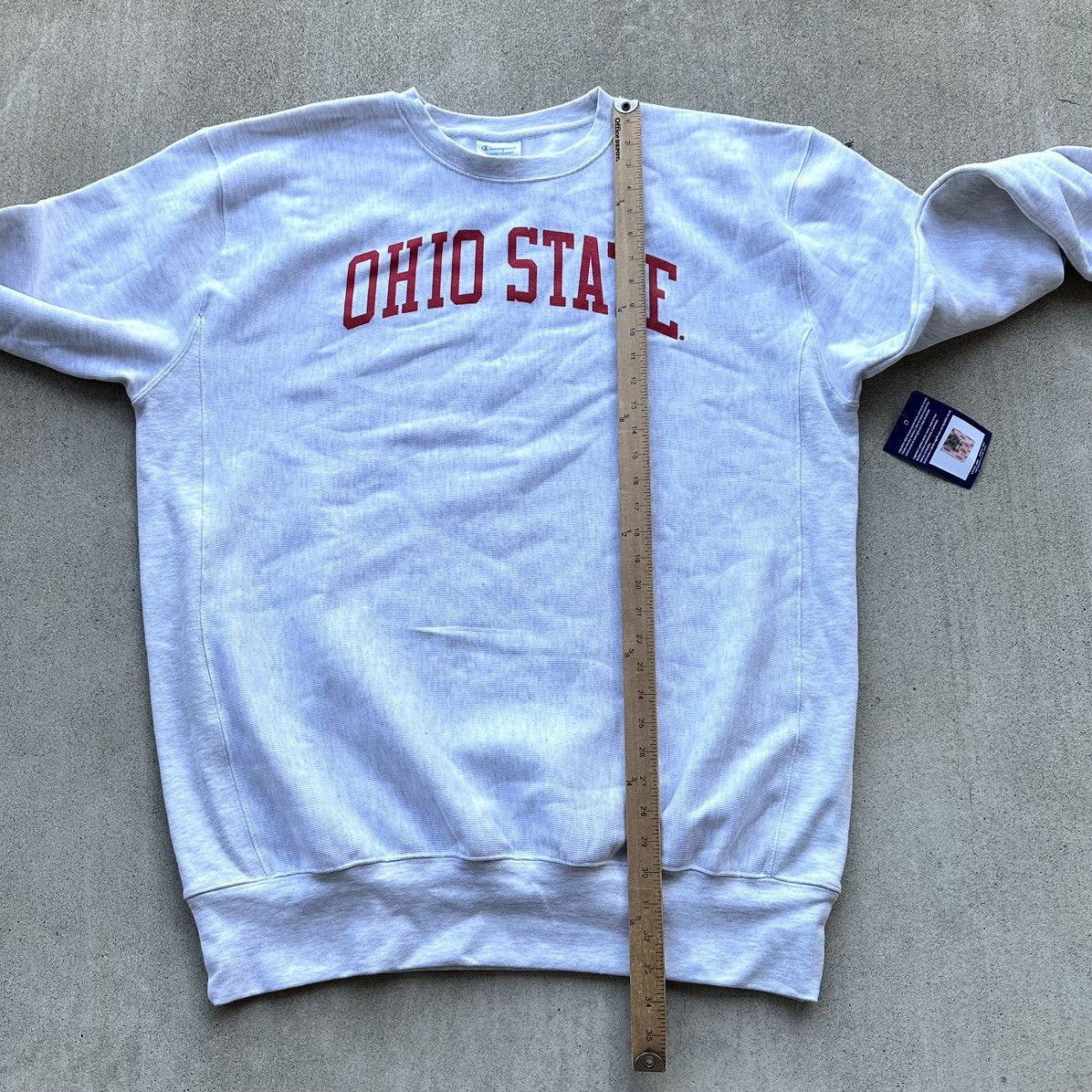 Champion Ohio State University Champion Reverse Weave Sweatshirt 2XLT Size US XXL / EU 58 / 5 - 7 Thumbnail