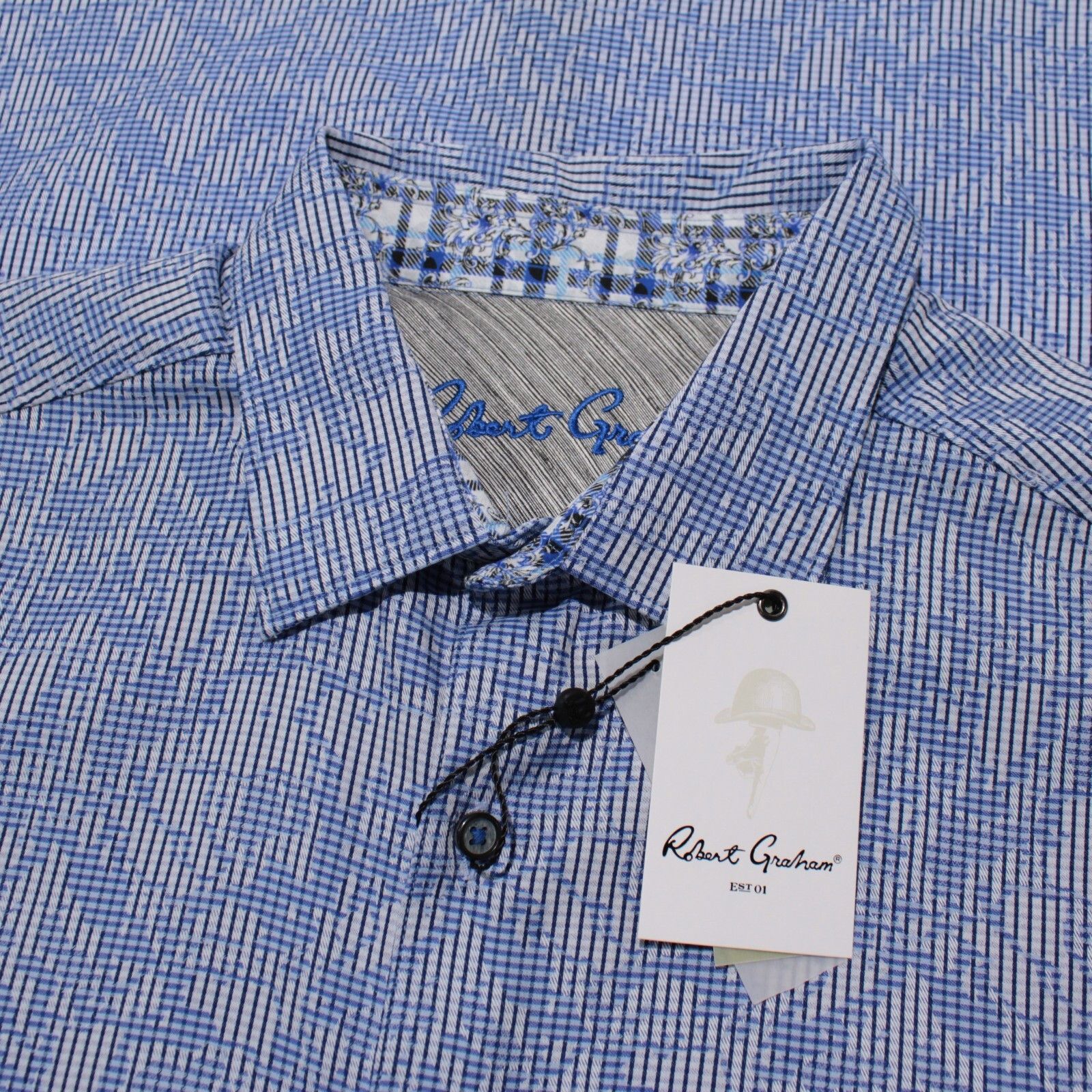 Robert Graham Robert Graham New with tags Shirt Size XL US In Blue Size US XL / EU 56 / 4 - 1 Thumbnail