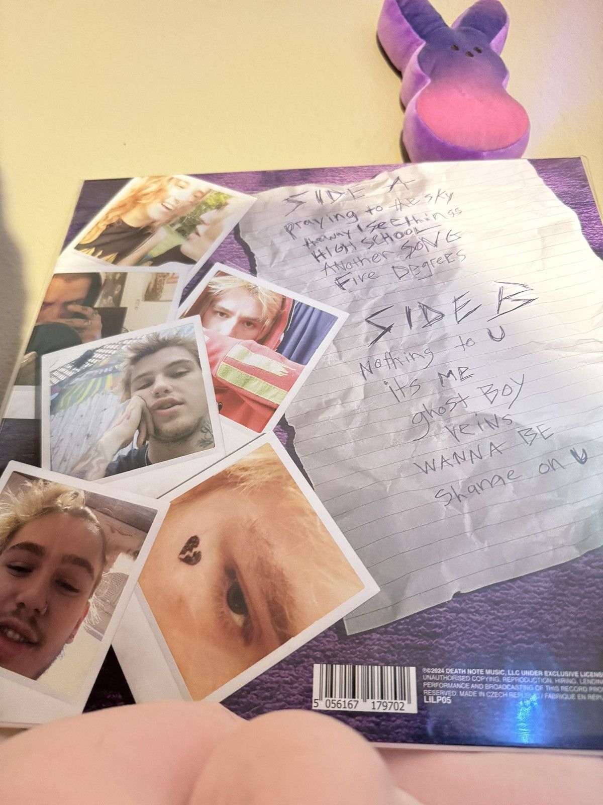 Lil Peep LIL PEEP PART ONE Sugar Purple Vinyl 45 record gothboiclique Size ONE SIZE - 14 Thumbnail