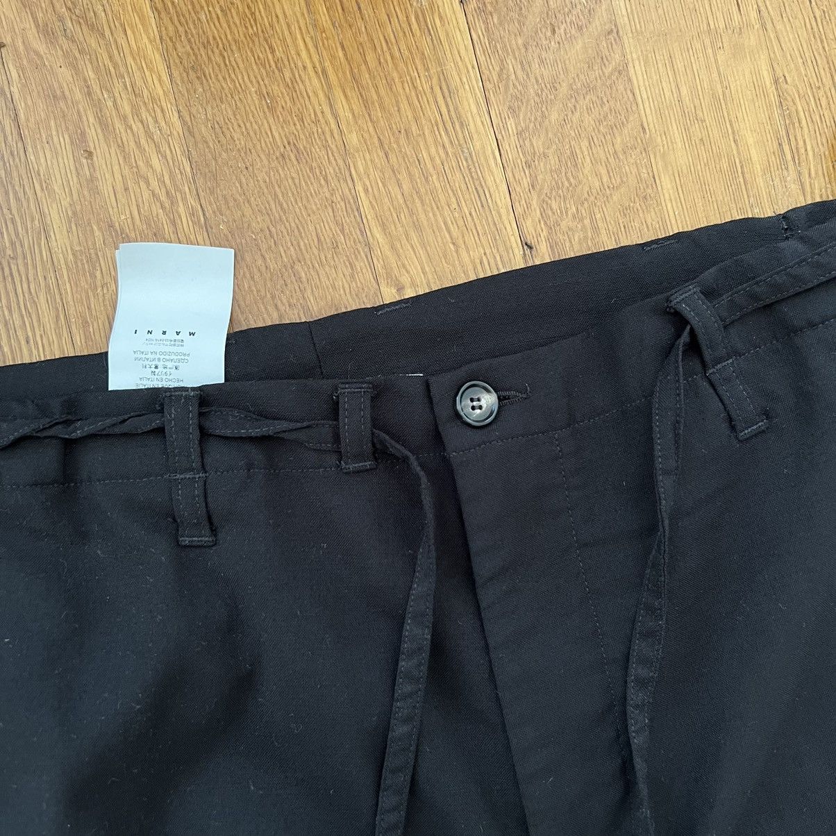 Marni Marni Trousers Black Size US 32 / EU 48 - 2 Thumbnail