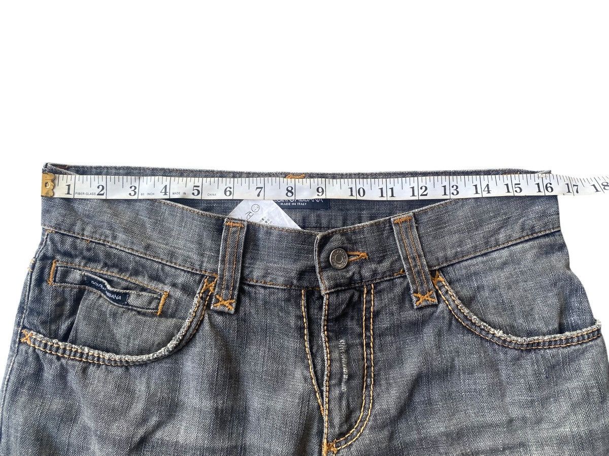 Dolce & Gabbana Dolce & Gabbana Distressed Denim Size US 32 / EU 48 - 9 Thumbnail