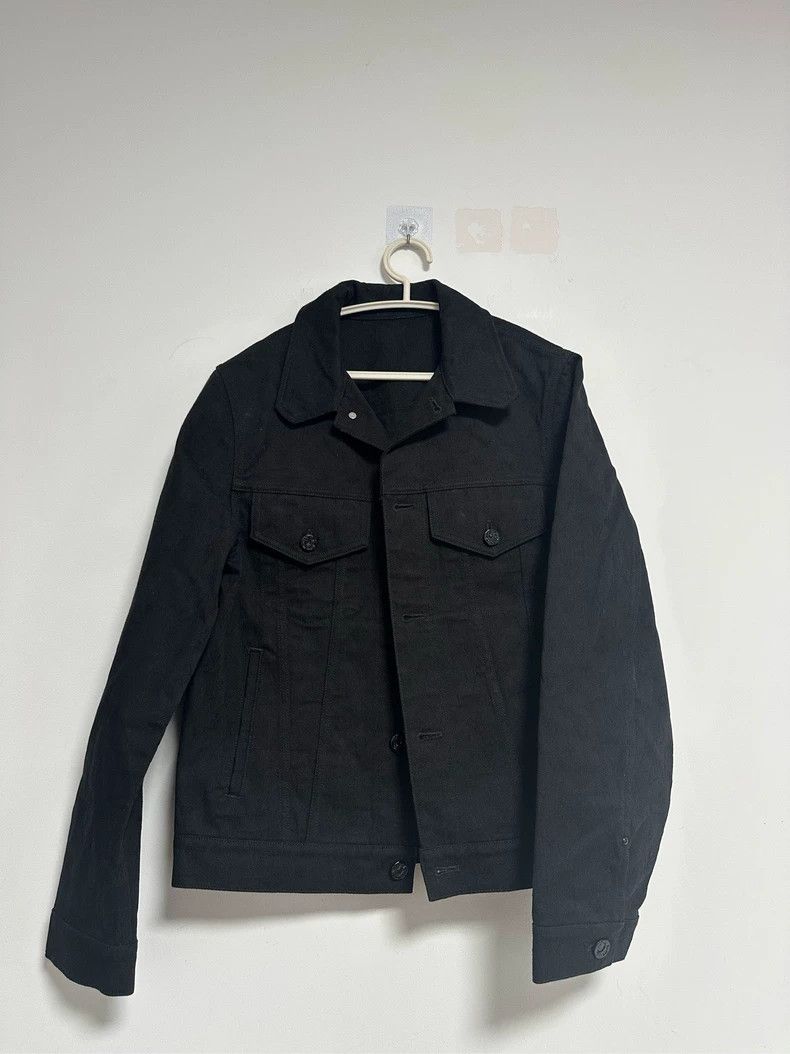 Louis Vuitton Louis Vuitton Black dark full print denim jacket 2505-Nexta Size US S / EU 44-46 / 1 - 1 Thumbnail