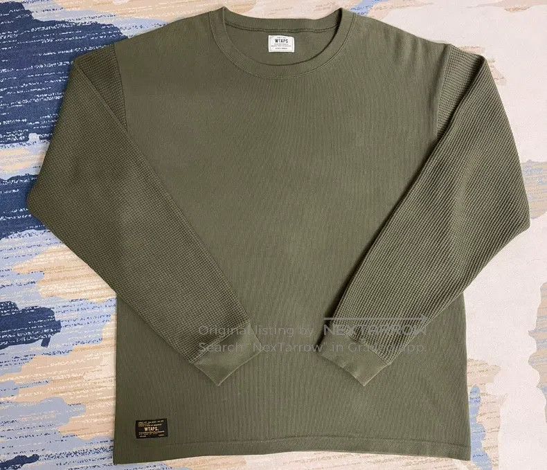 Wtaps Wtaps Waffle hoodie Size US S / EU 44-46 / 1 - 1 Thumbnail