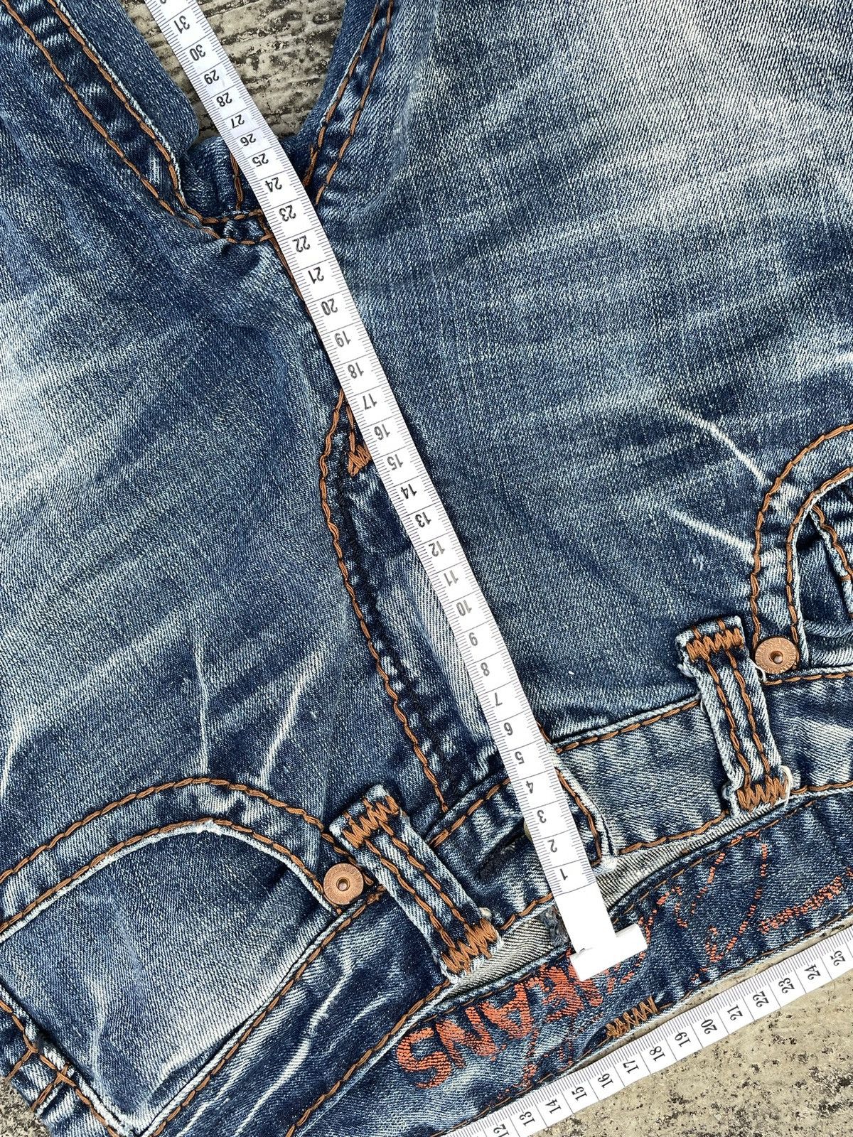 Japanese Brand Jambange faded jeans Size 26" / US 2 / IT 38 - 15 Thumbnail