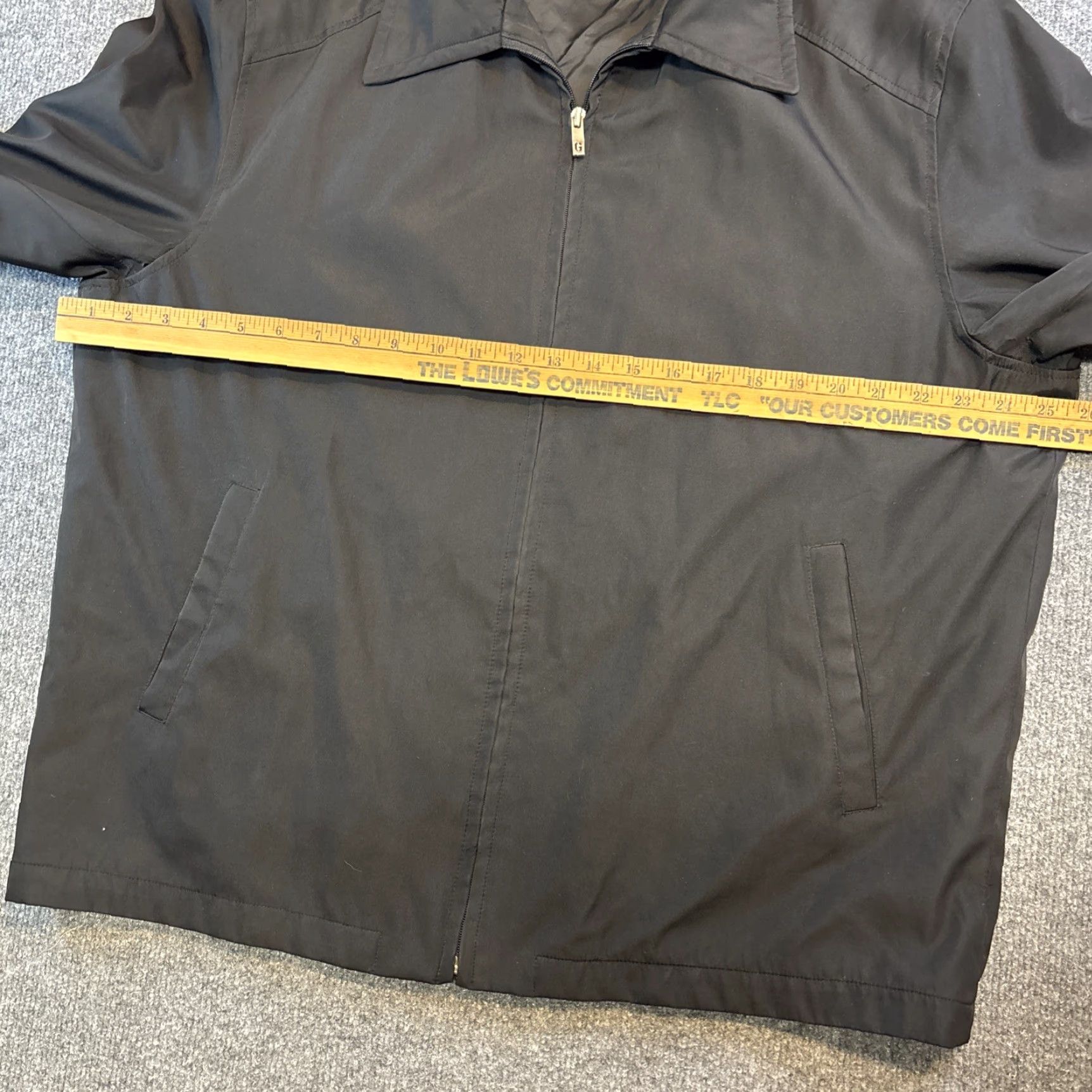 Guess Guess Bomber Jacket Full Zip Outerwear Jacket Mens Size Large Black Lined Coat Overcoat Nylon Mens L Black Size US L / EU 52-54 / 3 - 5 Thumbnail