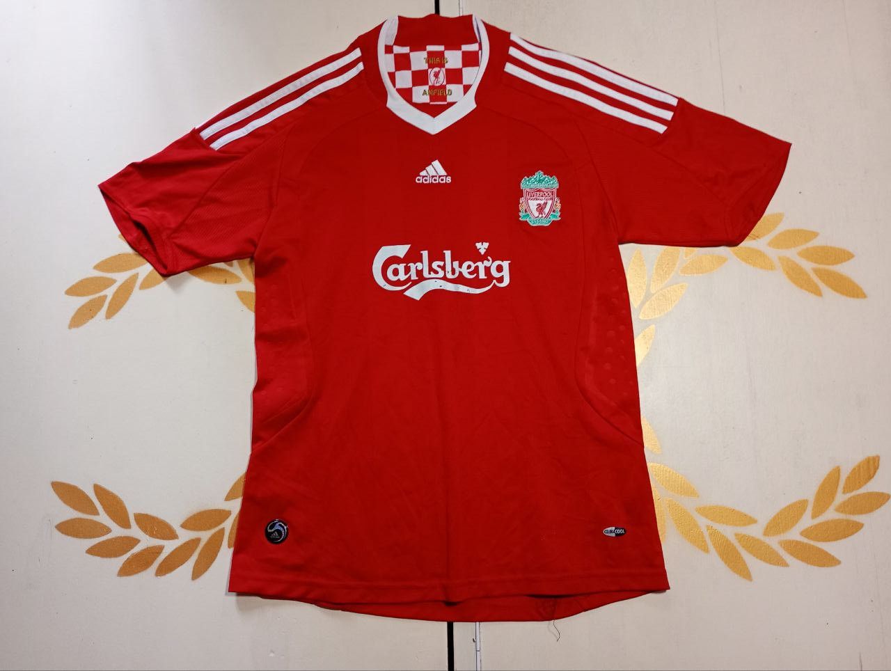 Adidas Liverpool FC Adidas Home Jersey 2008-2009 Size US M / EU 48-50 / 2 - 1 Thumbnail