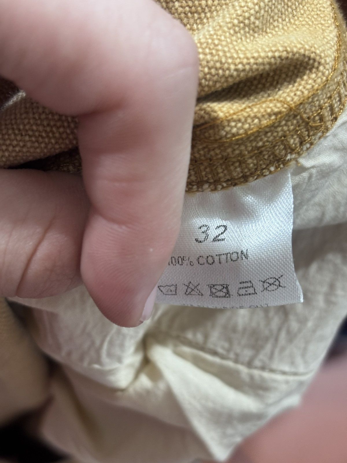 Vale Vale Carpenter Khaki Pants Size US 32 / EU 48 - 10 Thumbnail