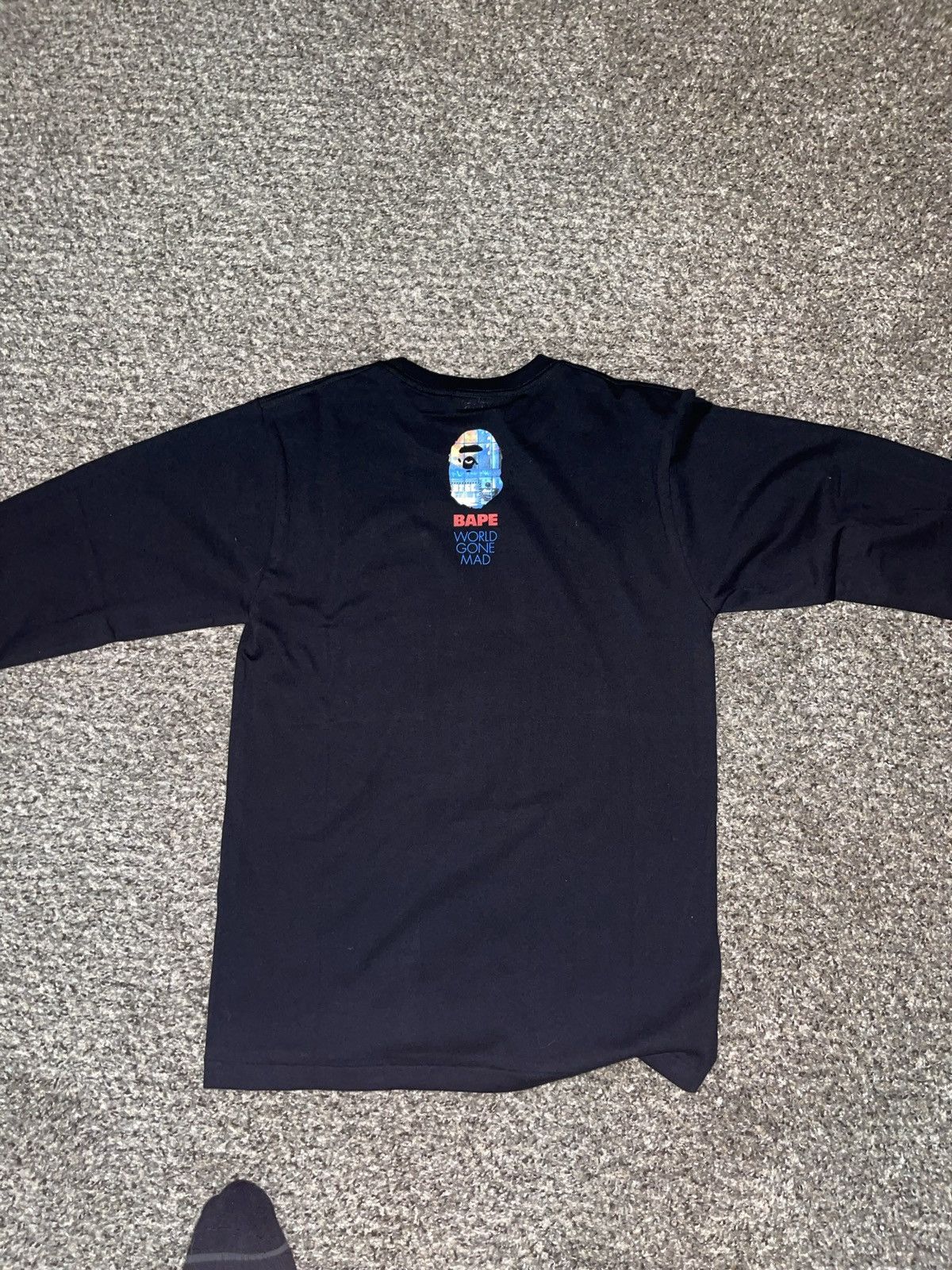 Bape BAPE Invasion L/S Tee - Black - Small Size US S / EU 44-46 / 1 - 4 Thumbnail