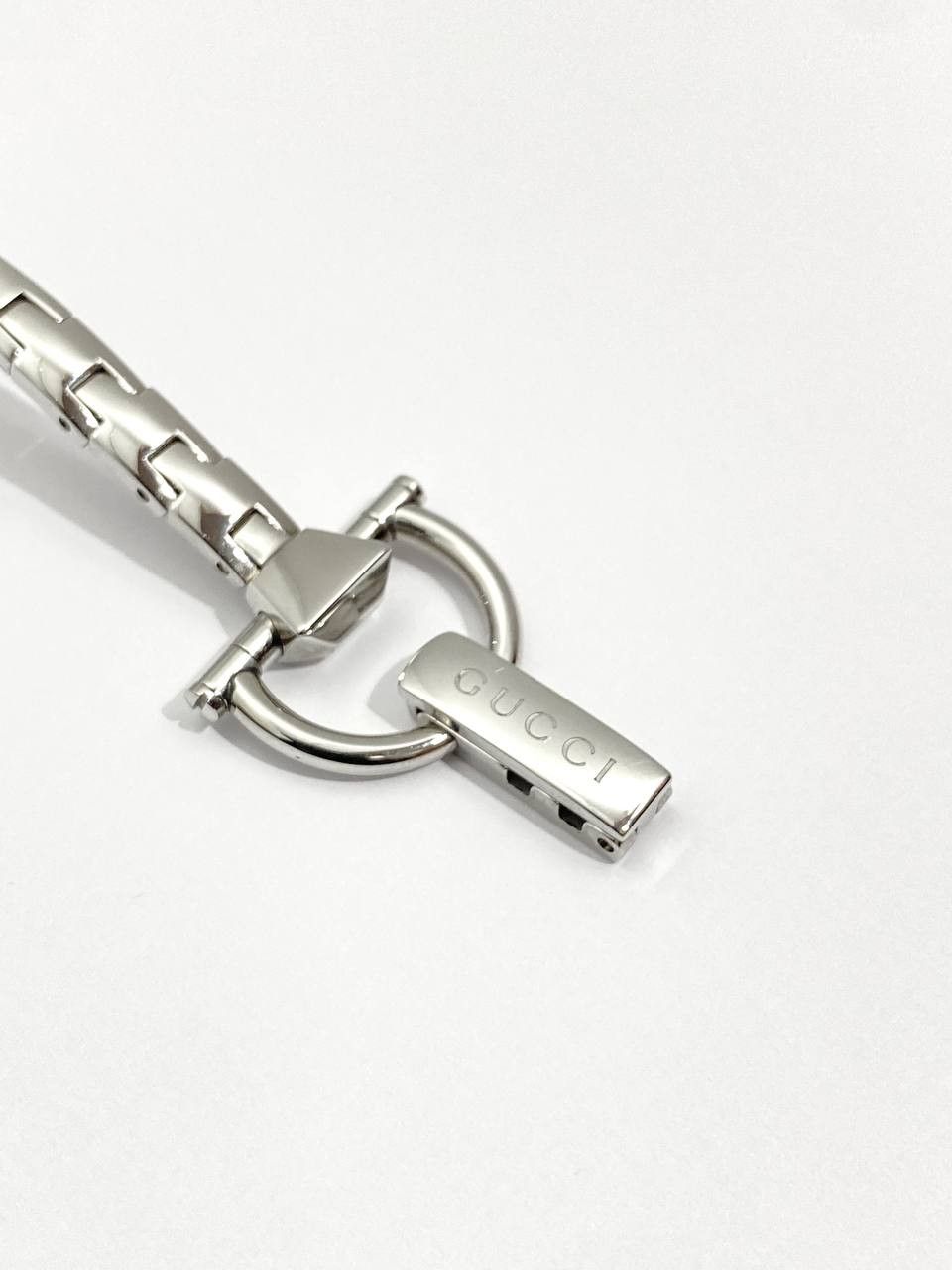 Gucci Gucci GG Logo Chiodo Horsebit Bracelet Steel Wrist Watch Size ONE SIZE - 9 Thumbnail