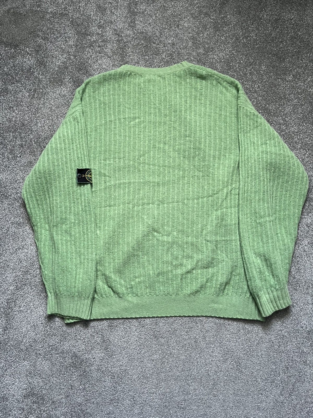 Vintage Stone Island 80s Ribbed Knitter Sweater Size US XL / EU 56 / 4 - 7 Thumbnail