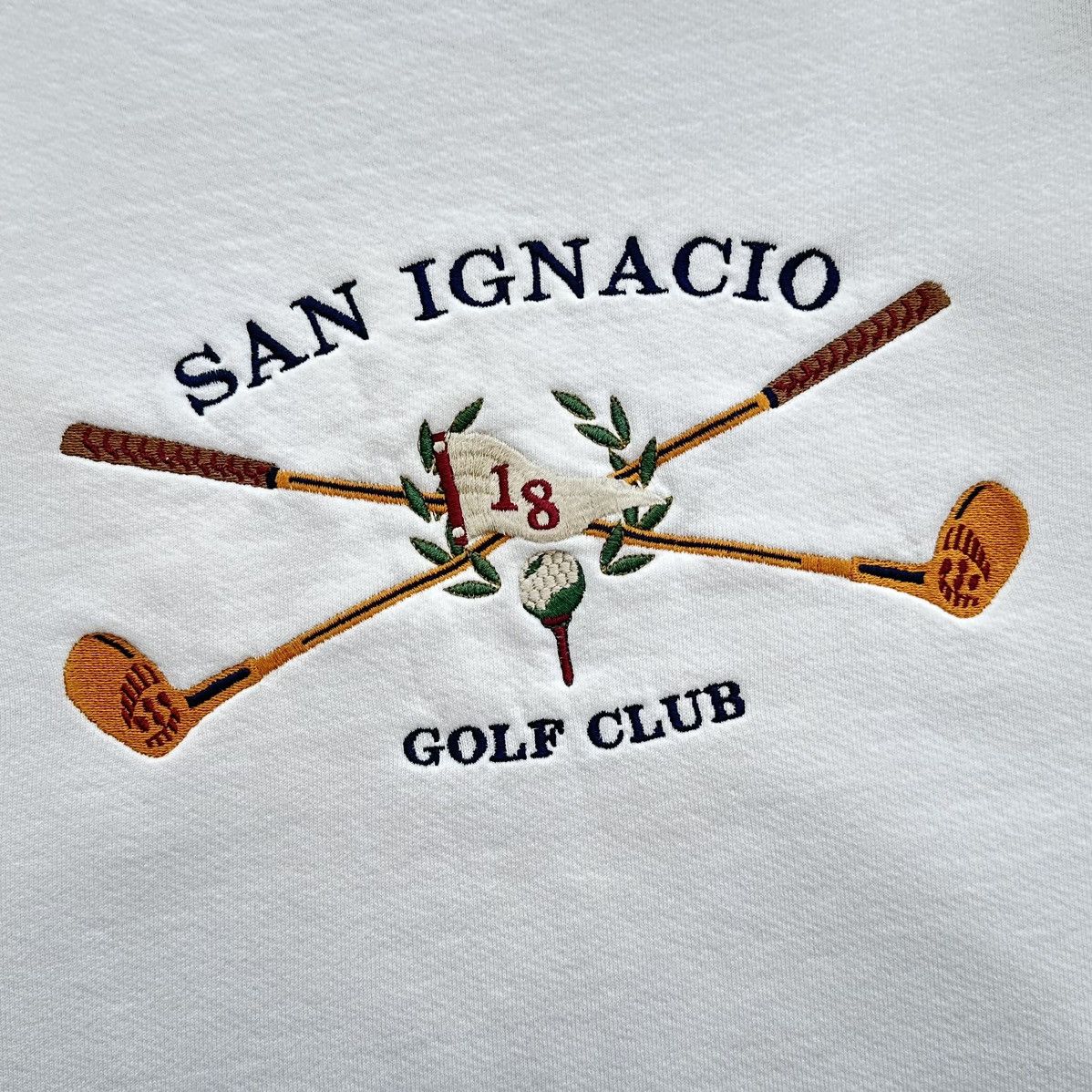 Vintage VINTAGE SPELL OUT EMBROIDERY LOGO GOLF CLUB SAN IGNACIO Size US M / EU 48-50 / 2 - 4 Thumbnail