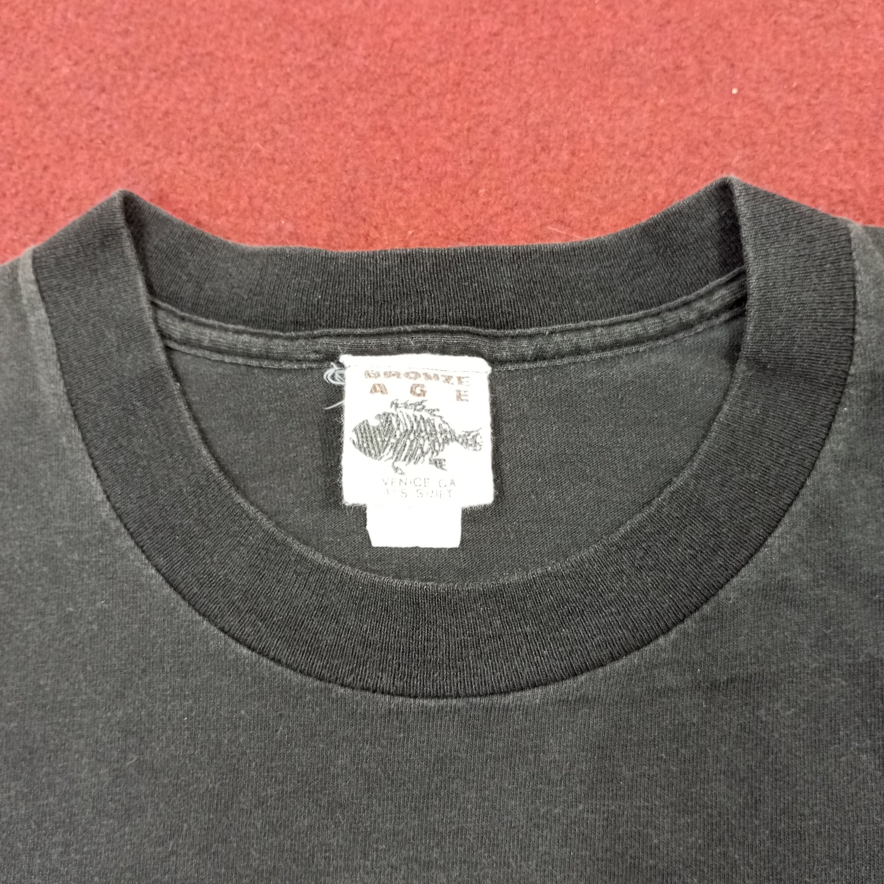 Vintage Bronze Age Skater Skateboard Streetwear Style Vintage Tshirt Size US L / EU 52-54 / 3 - 5 Thumbnail