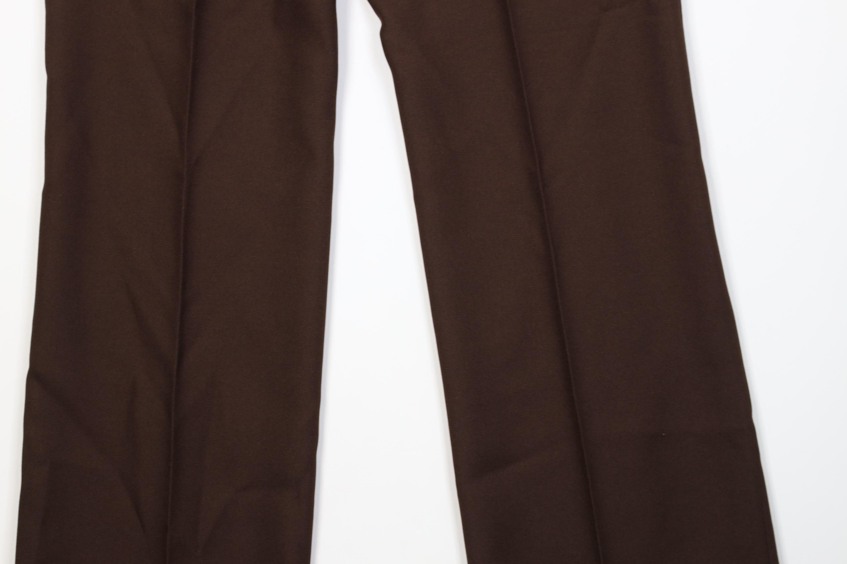 Vintage Deadstock Vintage 70s Streetwear Chino Pants Brown USA Size US 40 / EU 56 - 11 Thumbnail