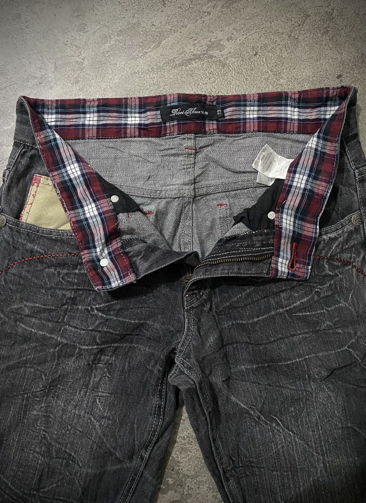 Tornado Mart Lace up rootthree vkei style bootcut jeans Size US 30 / EU 46 - 8 Thumbnail