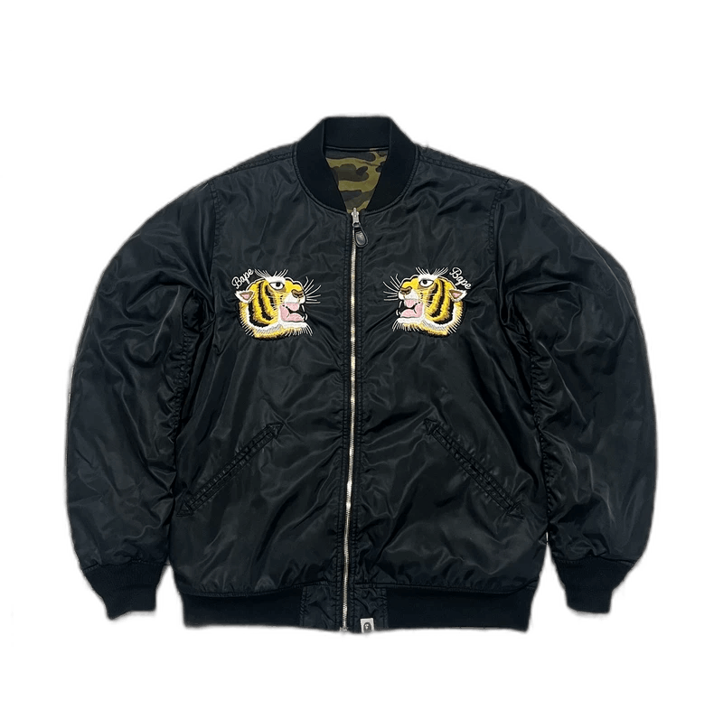 Bape BAPE Double-Sided Camouflage Tiger Jacket Size US XL / EU 56 / 4 - 1 Thumbnail