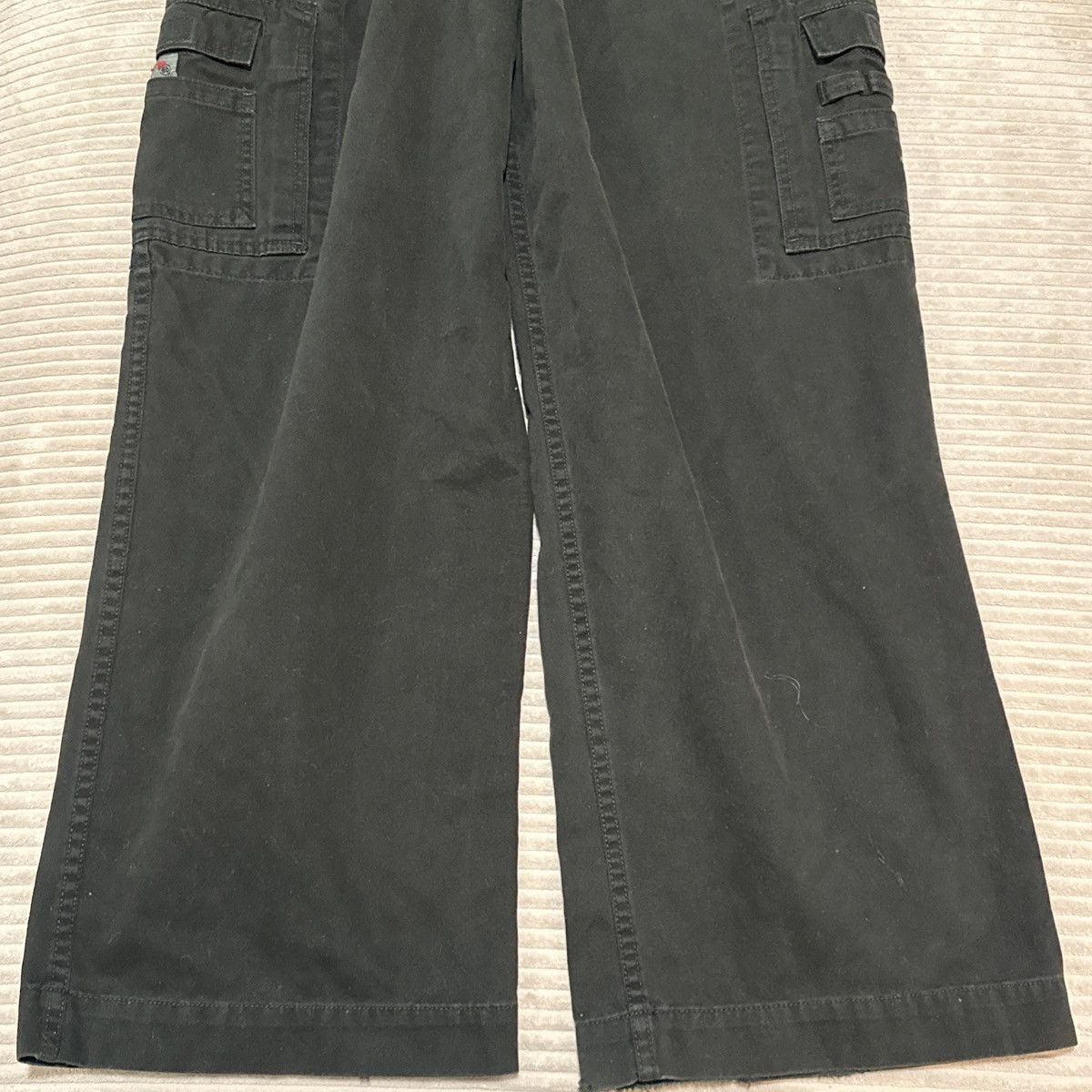JNCO JNCO Black Commando Crown Cargo Pants Vintage Size Y2K Size US 33 - 6 Thumbnail