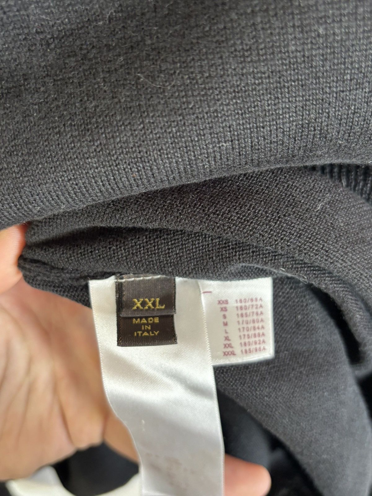 Louis Vuitton Louis Vuitton Silk Knit Hoodie Size US XXL / EU 58 / 5 - 7 Thumbnail