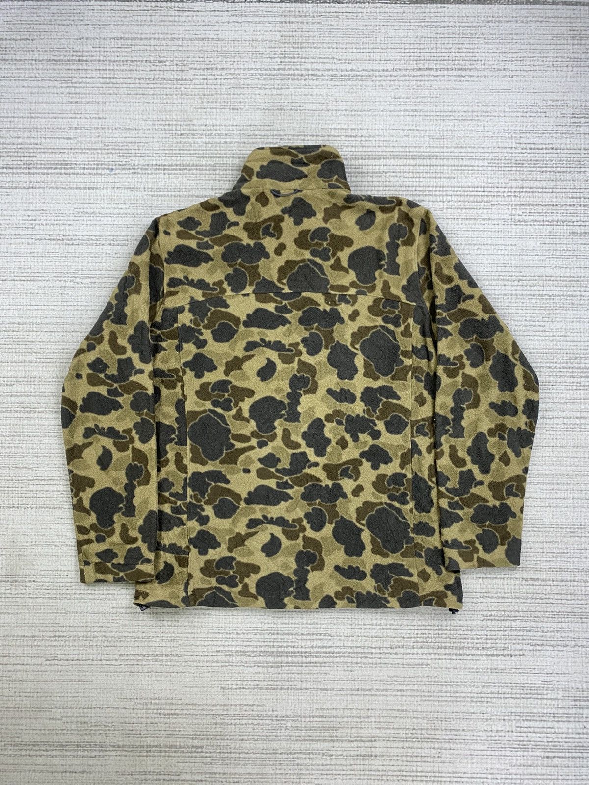 Columbia × Japanese Brand × Vintage Vintage Columbia Duck Camo Fleece Jacket Size US M / EU 48-50 / 2 - 2 Thumbnail