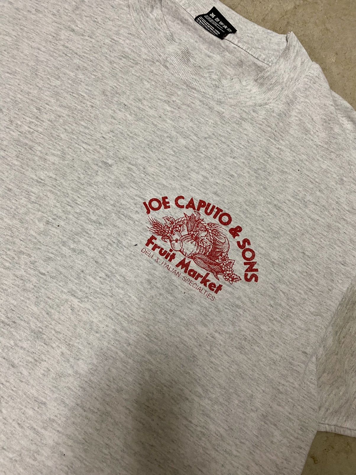Fruit Of The Loom Vintage Graphic Tee Shirt Heather Grey and Red Size US L / EU 52-54 / 3 - 3 Thumbnail