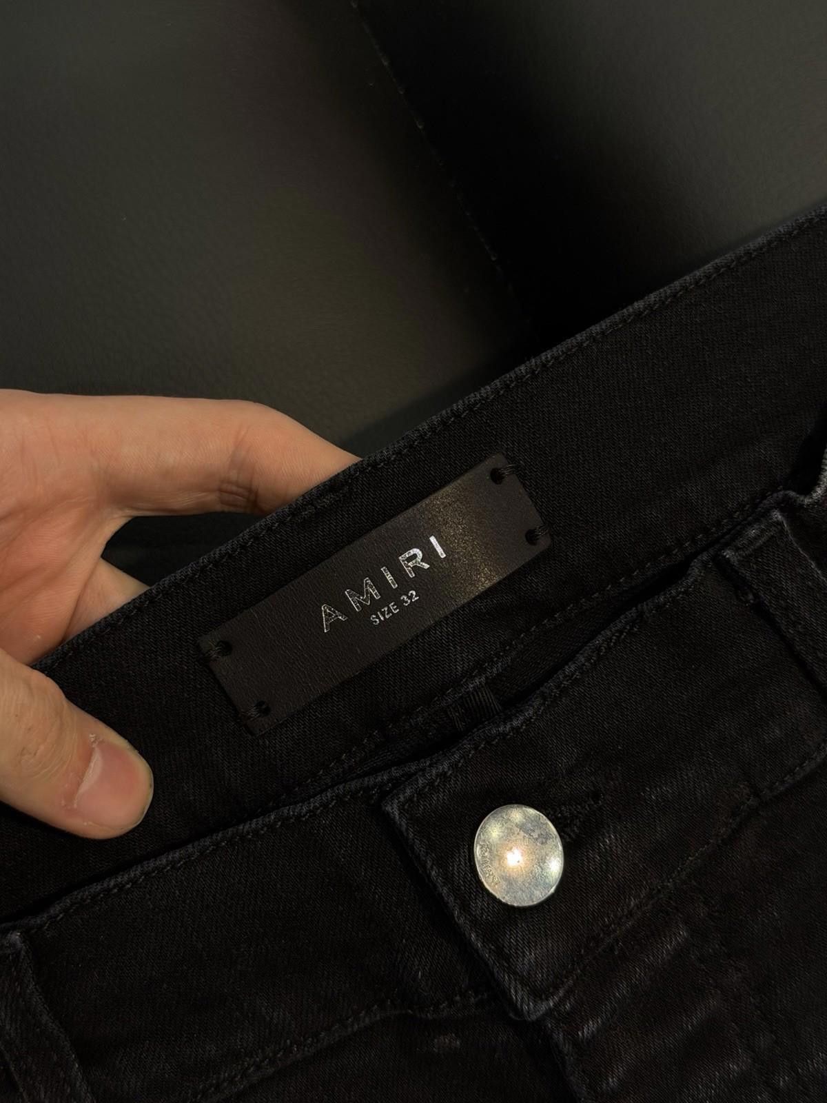 Amiri Size 32 - Amiri Thrasher Black Jeans 100% Authentic NEW Size US 32 / EU 48 - 11 Thumbnail