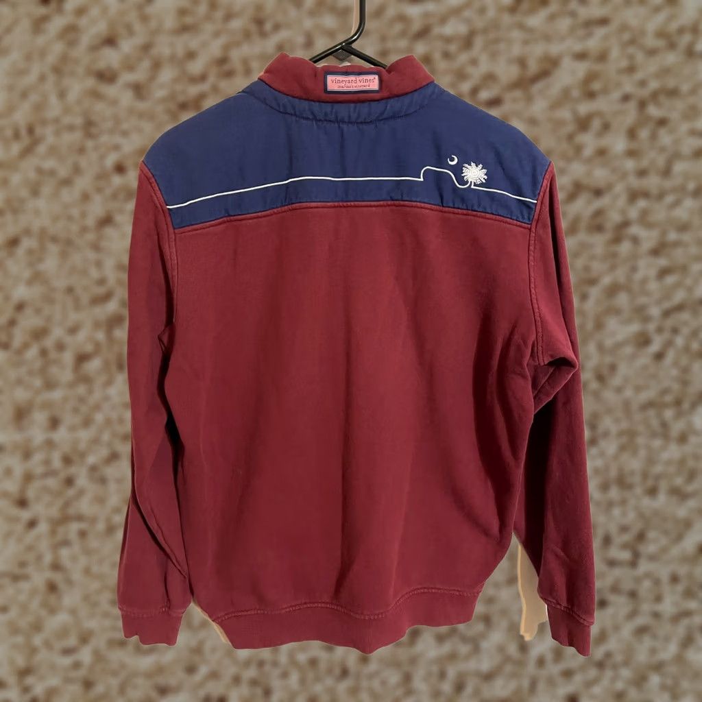 Vineyard Vines Vineyard Vines South Carolina Gamecocks Preppy Pullover Sweatshirt Men's Small Red Size US S / EU 44-46 / 1 - 1 Thumbnail