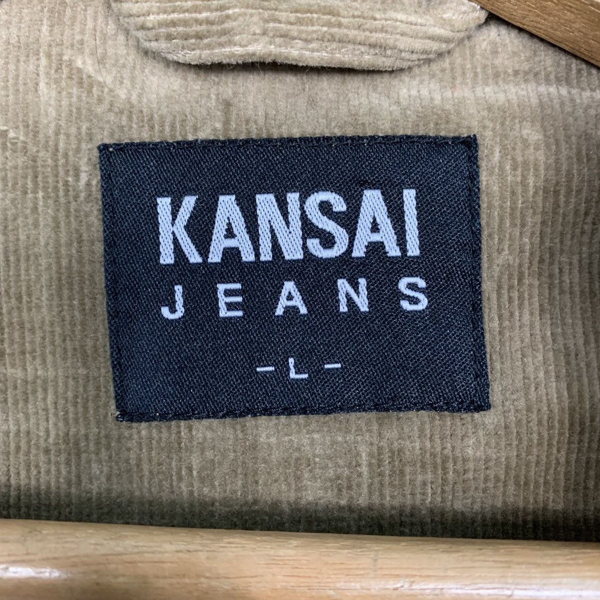 Kansai Yamamoto Kansai Jeans Corduroy Casual Jacket Size US L / EU 52-54 / 3 - 15 Thumbnail