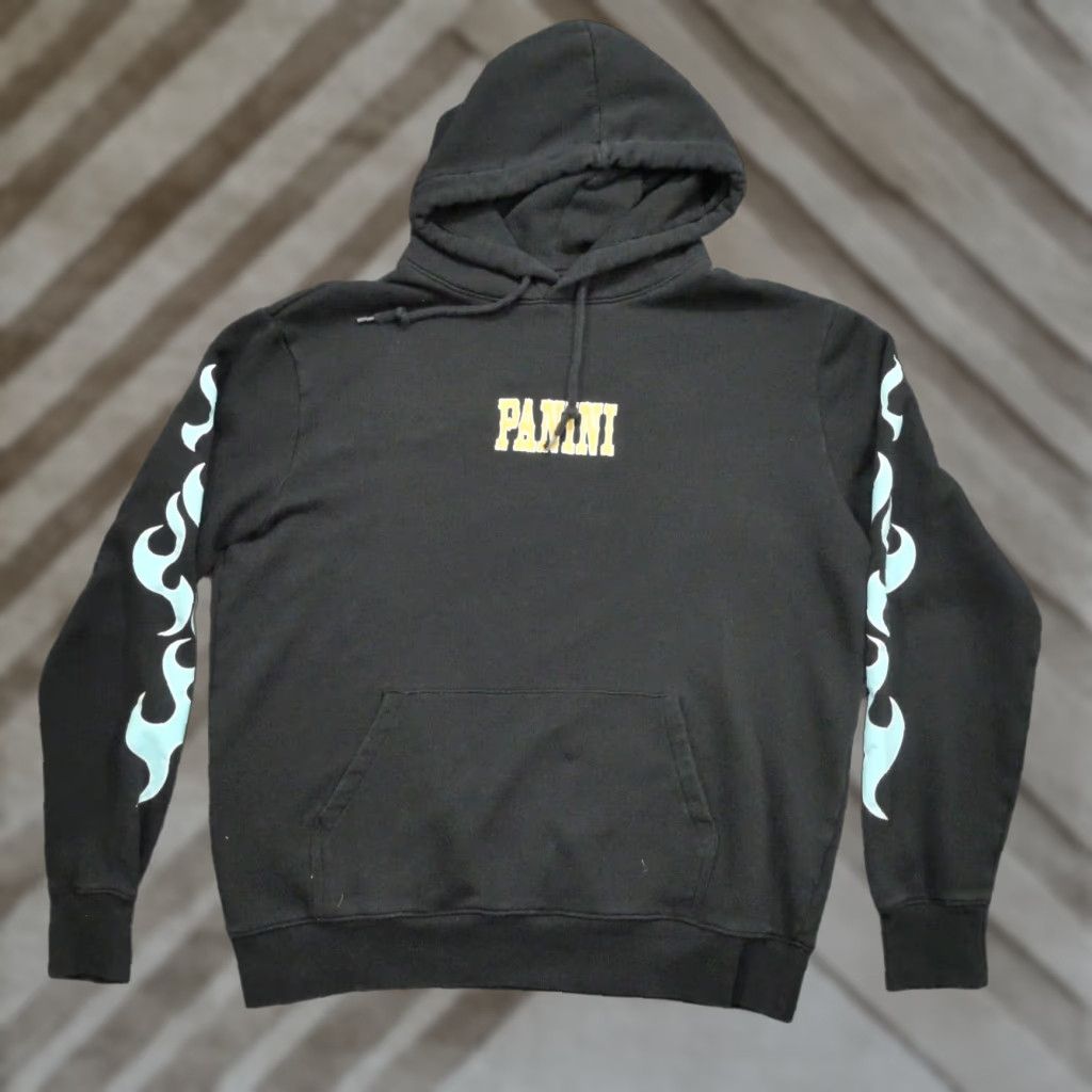 Vintage Lil Nas X Hoodie Mens Adult Large Black Pullover Hooded Flames 90s Hip Hop Panini Size US L / EU 52-54 / 3 - 1 Thumbnail