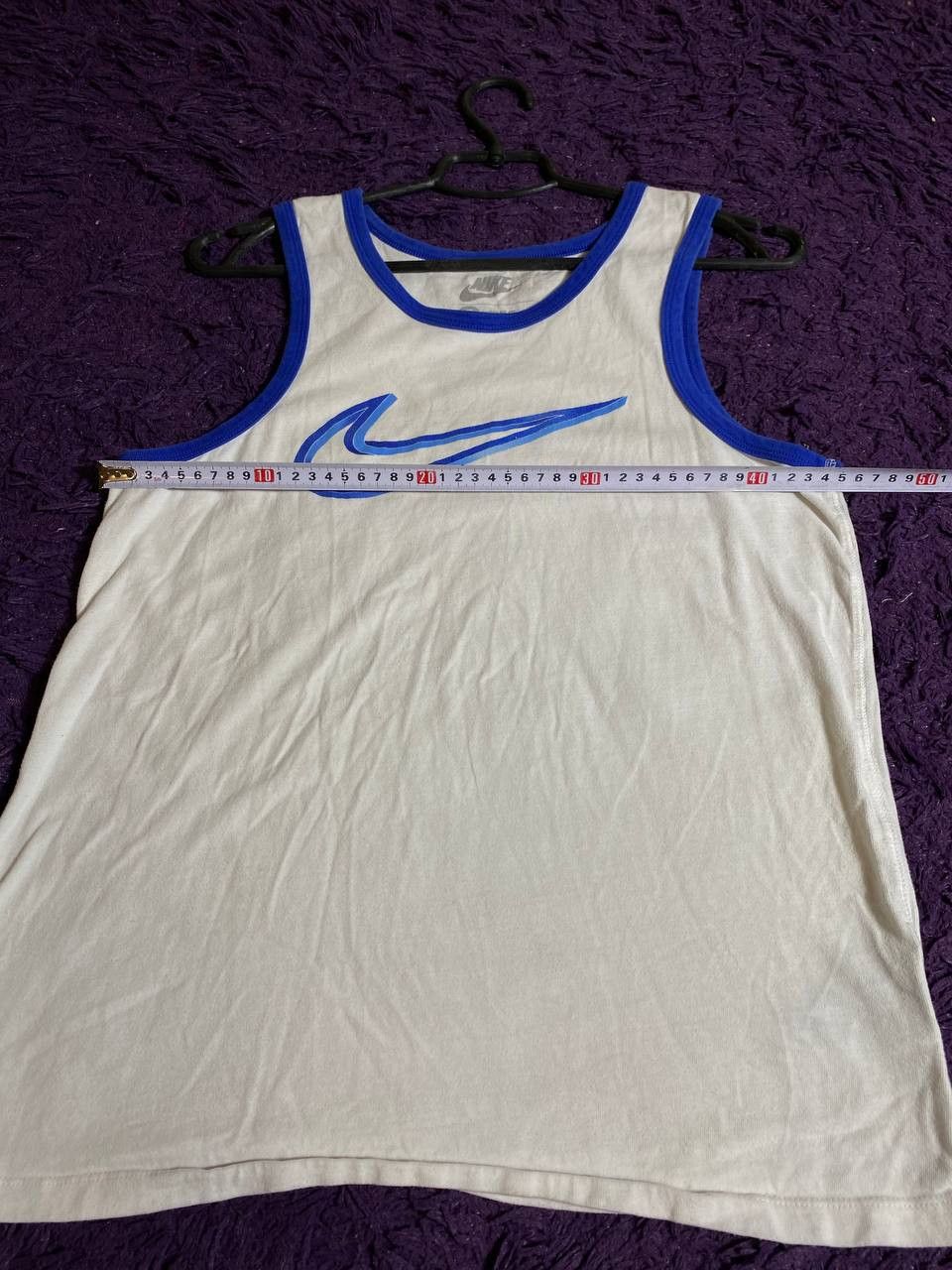 Nike × Vintage VTG Nike t shirt big swoosh check grapic logo faded size S Size US S / EU 44-46 / 1 - 7 Thumbnail