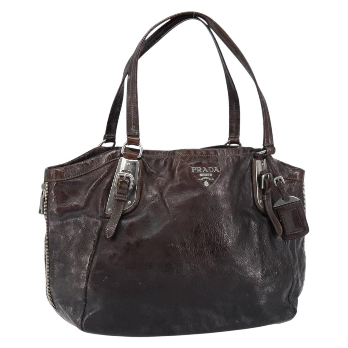 Prada Prada Vintage Shoulder Bag Leather Size ONE SIZE - 1 Thumbnail