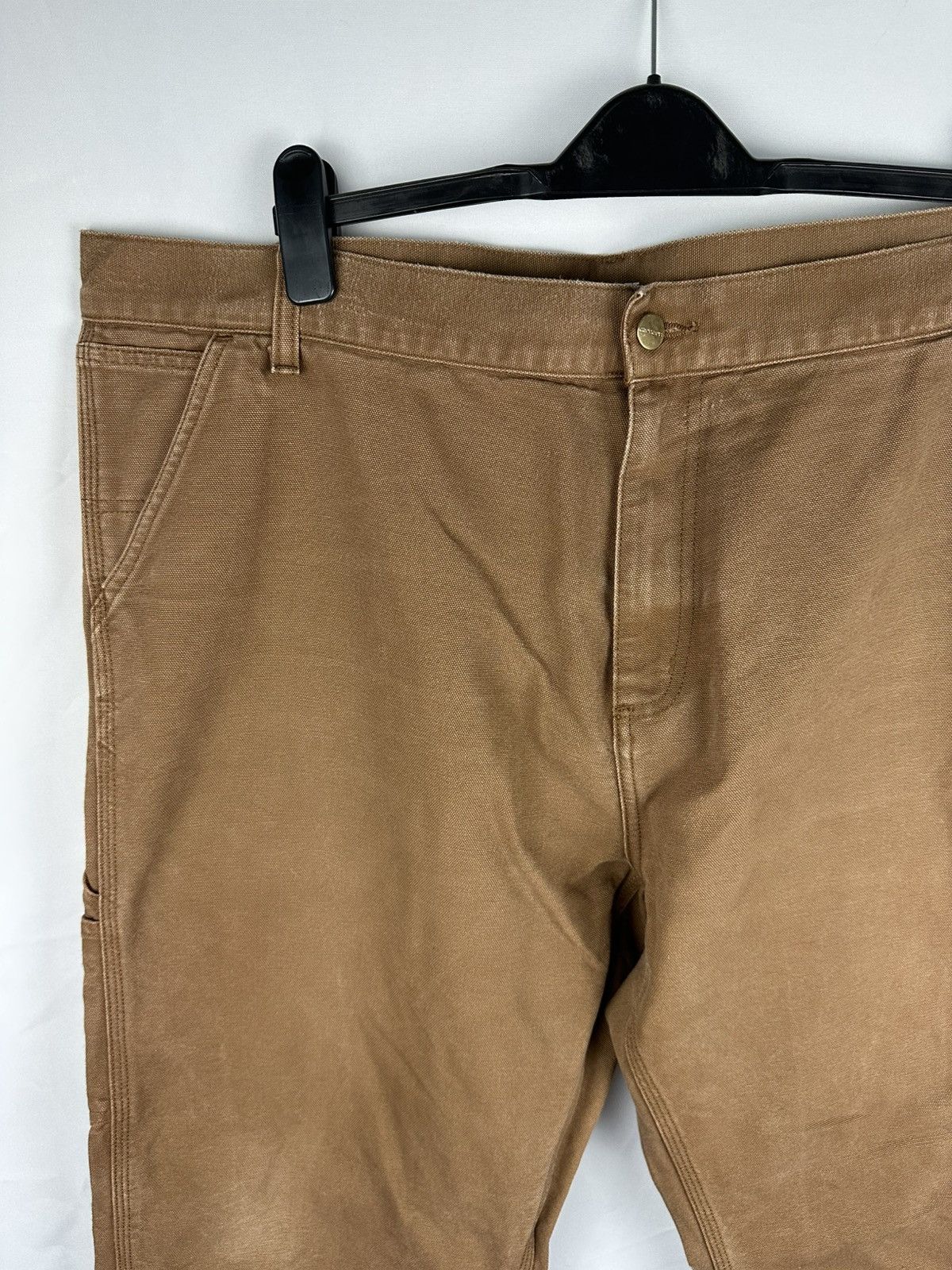 Carhartt Carhartt Ruck Single Knee Pant 40x34 Vintage Beige Pants WIP Size US 40 / EU 56 - 4 Thumbnail