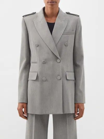 Chloe o1y0825 Blazer in Gray Size M / US 6-8 / IT 42-44 - 1 Thumbnail