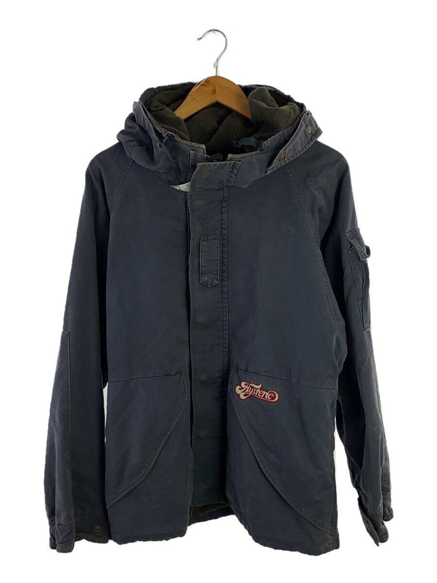 ジャケット・アウター HYSTERICS HYSTERIC GLAMOUR MODS COAT Hysteric Glamour Cotton Mods Coat Navy